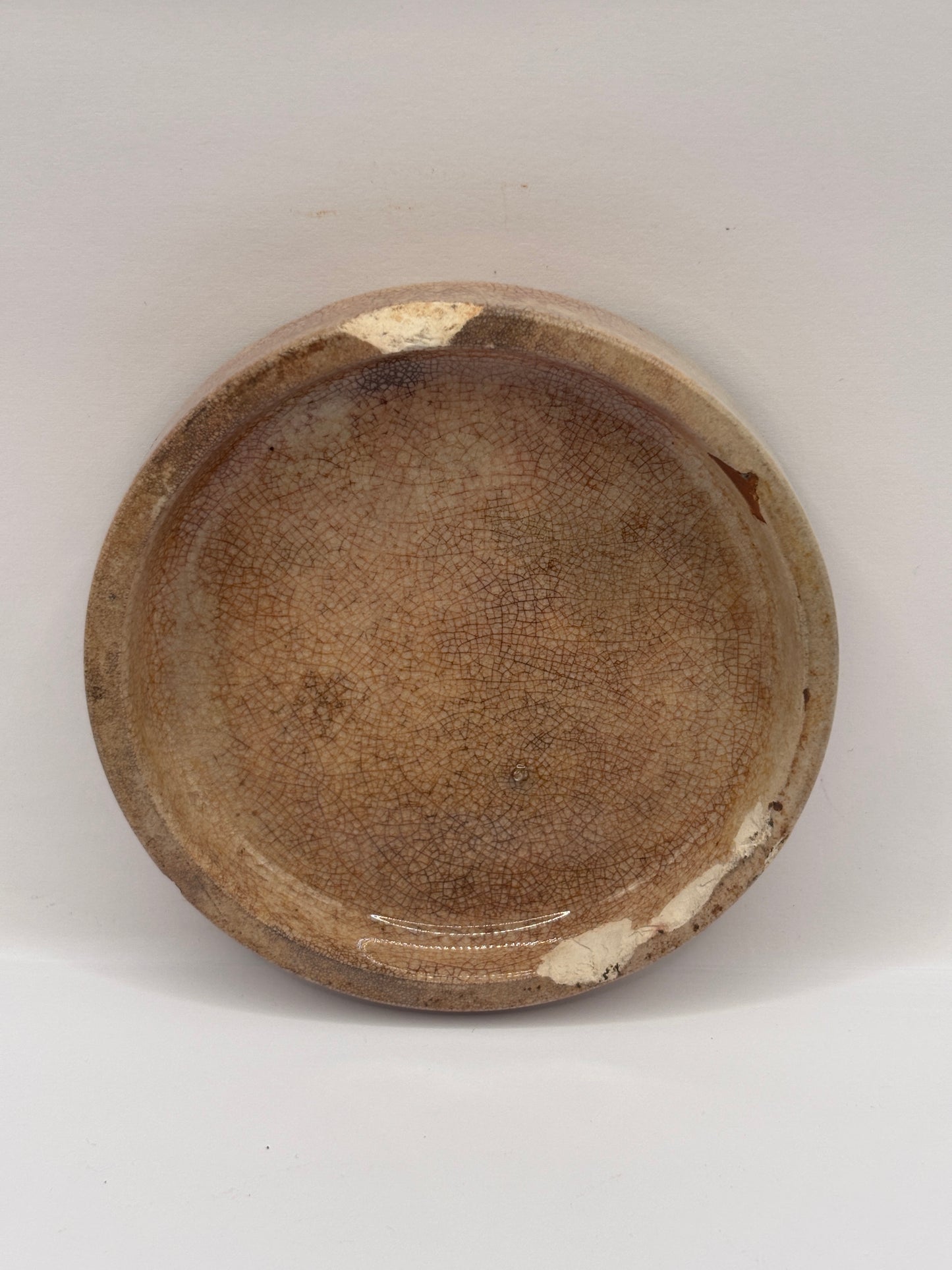Old advertising lid. Burgess anchovy paste