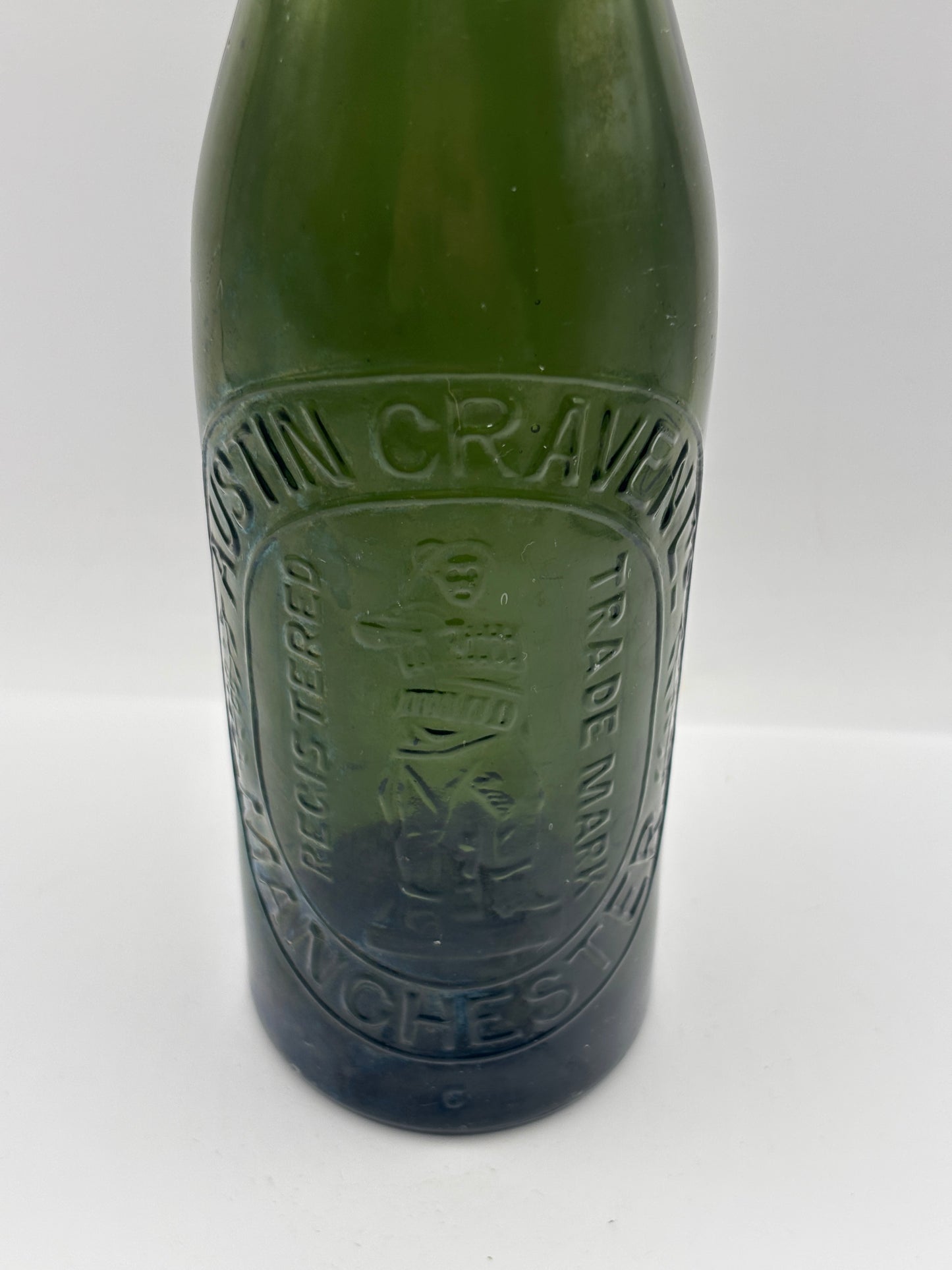 Old Manchester advertising beer bottle, Austin Craven ltd. Manchester