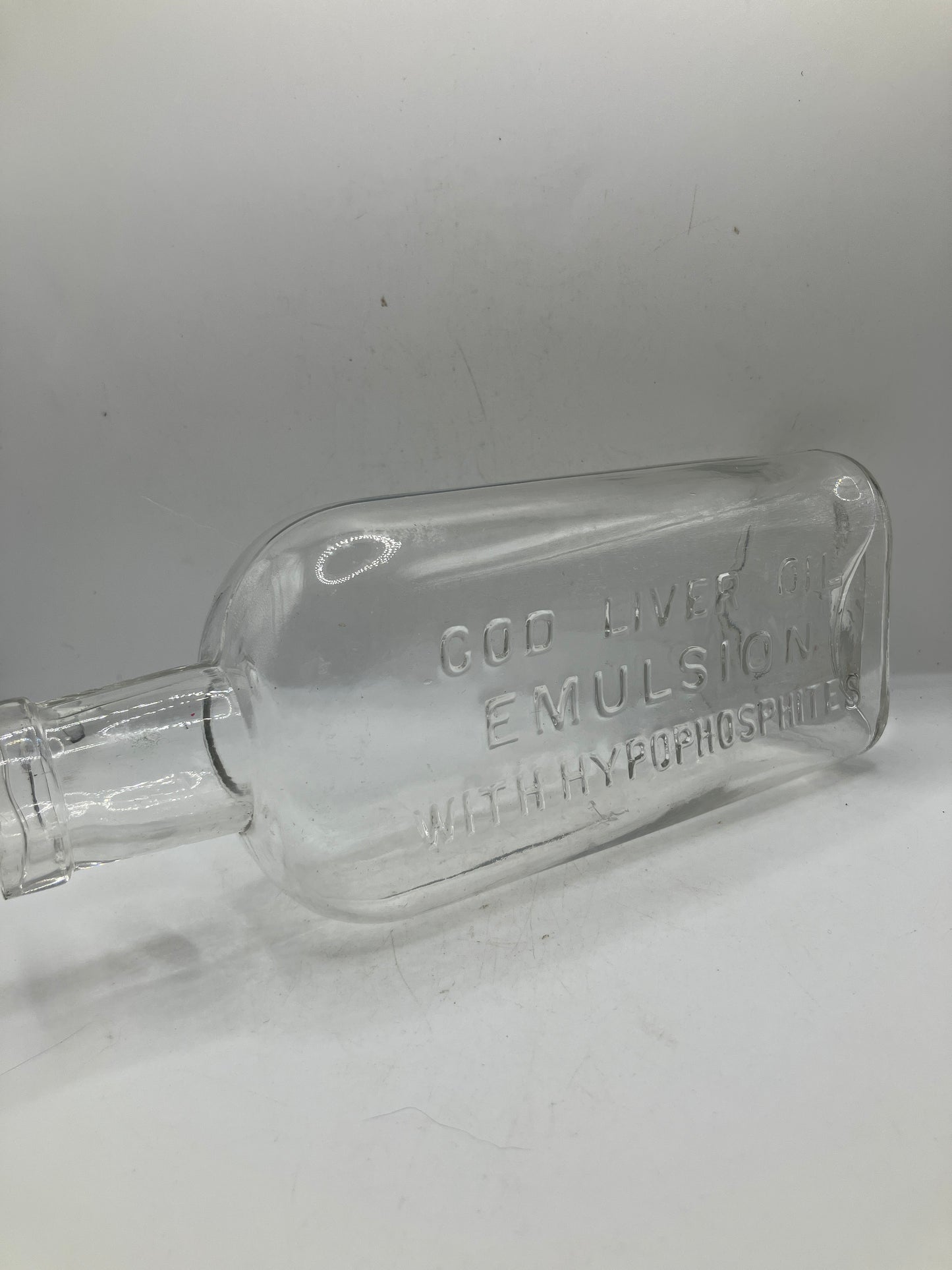 Large cod liver oil bottle