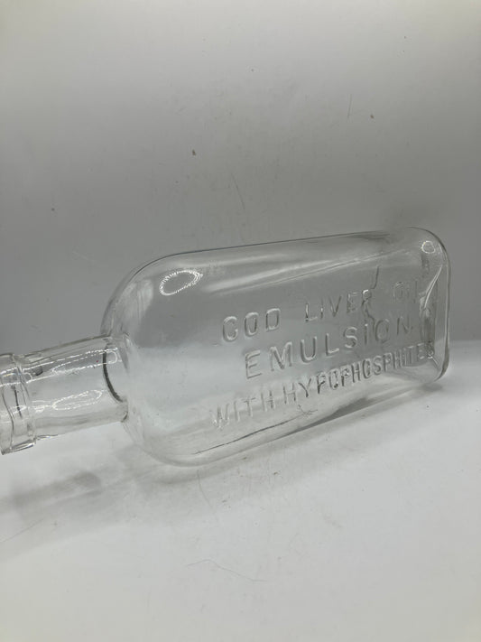 Large cod liver oil bottle