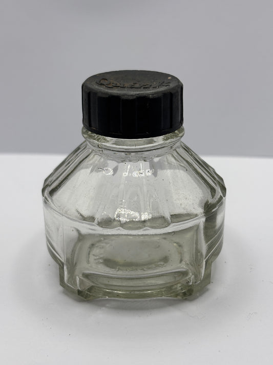 vintage Quink ink bottles