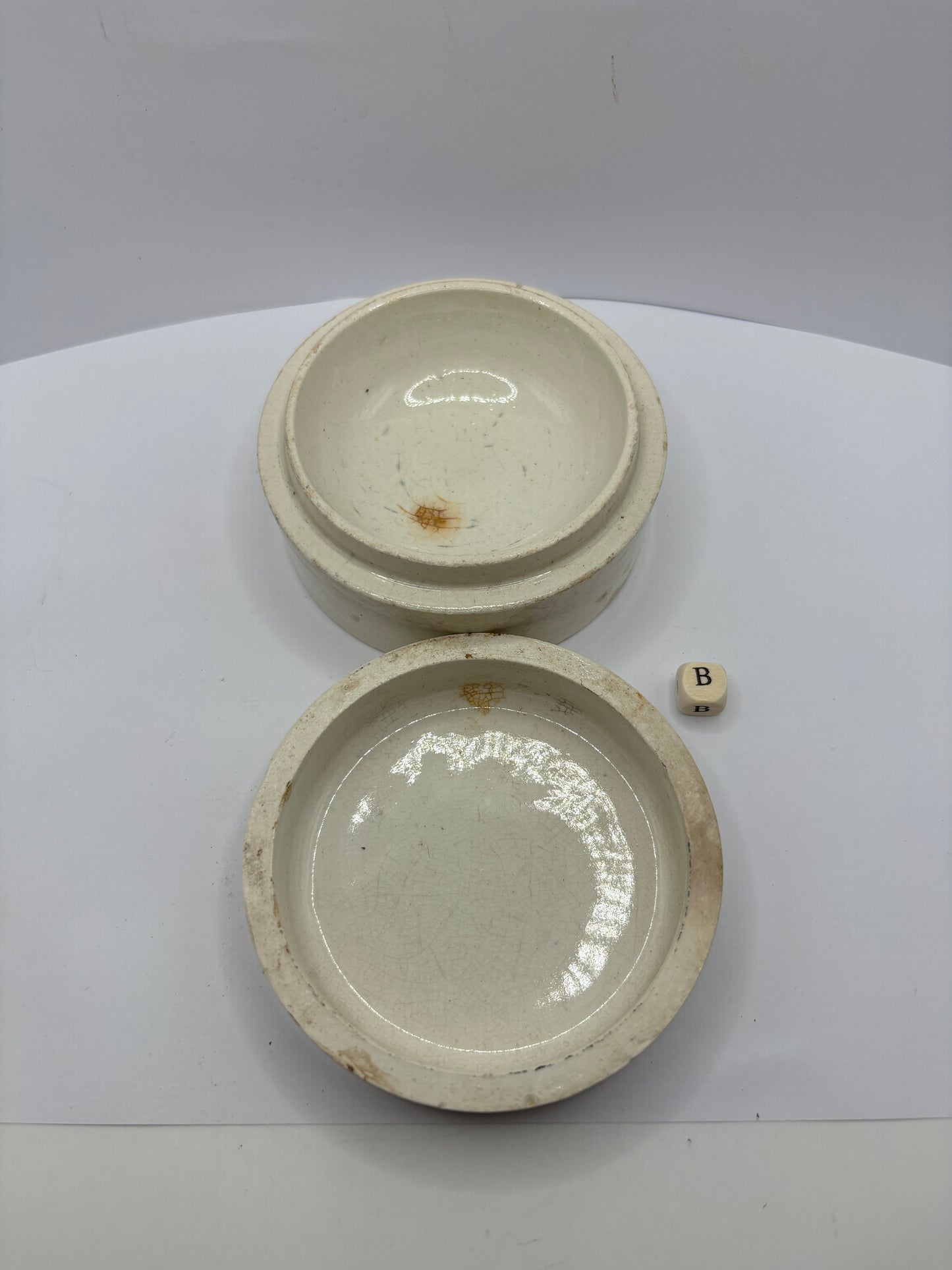 Advertising lid & base, Burgess anchovy paste (B)