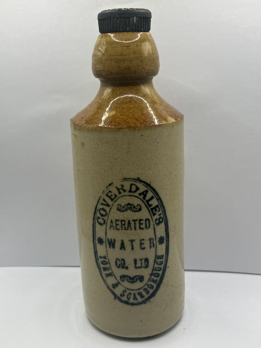 York & scarborough ginger beer bottle, Coverdales