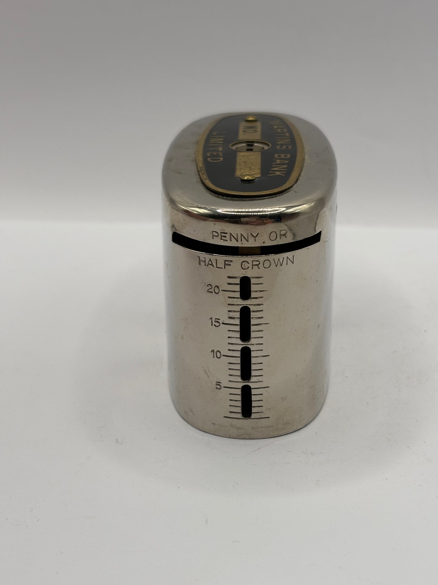 Old advertising money bank, Martins Bank