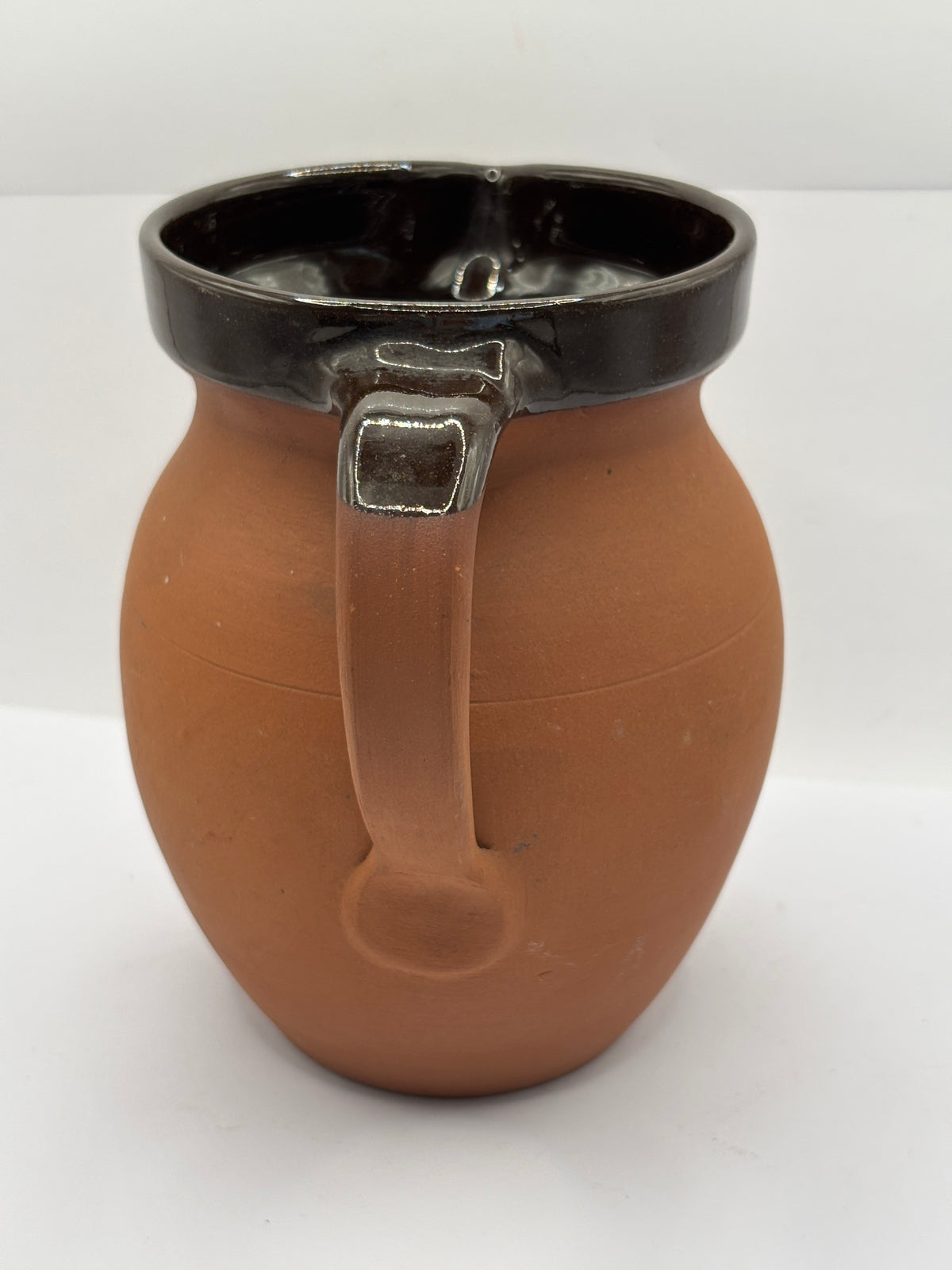 Old stoneware handled jug
