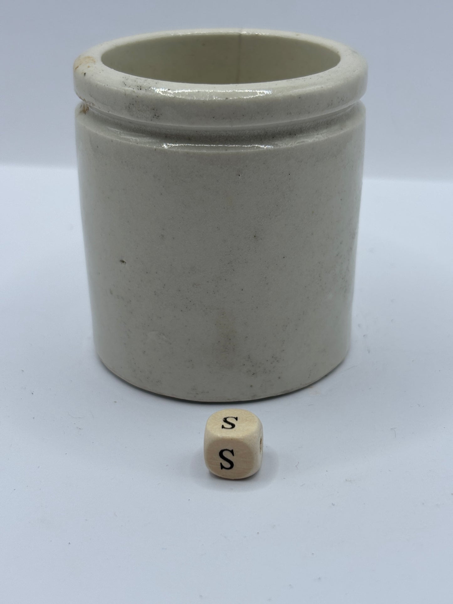 Old chunky stoneware pot (s)