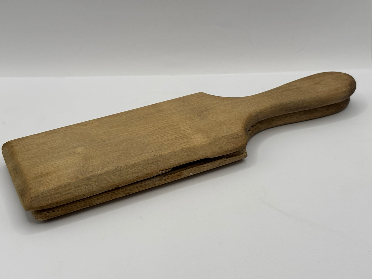 Old wooden butter pats