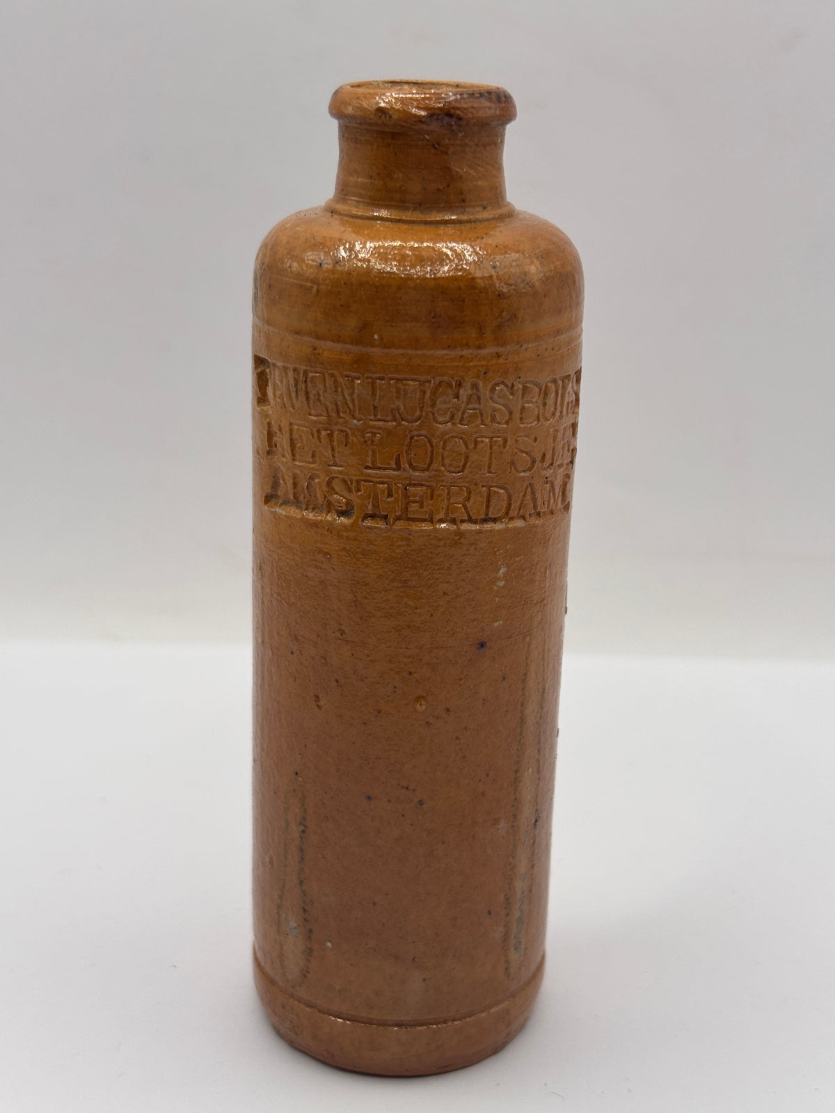 Old mini stoneware apollinaris bottle