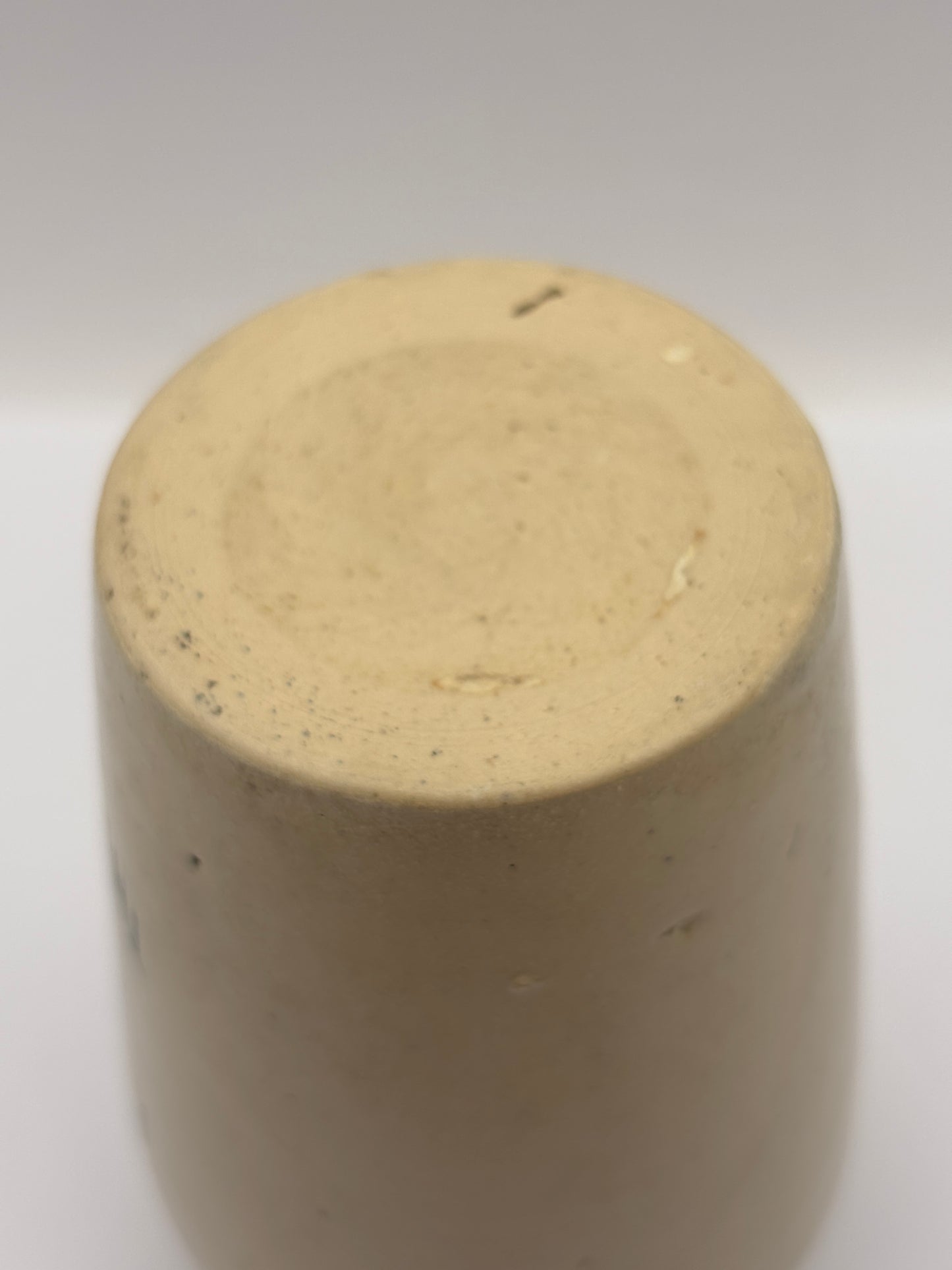 Old advertising cream pot, Pure rich thick cream, the professional & civil service supply