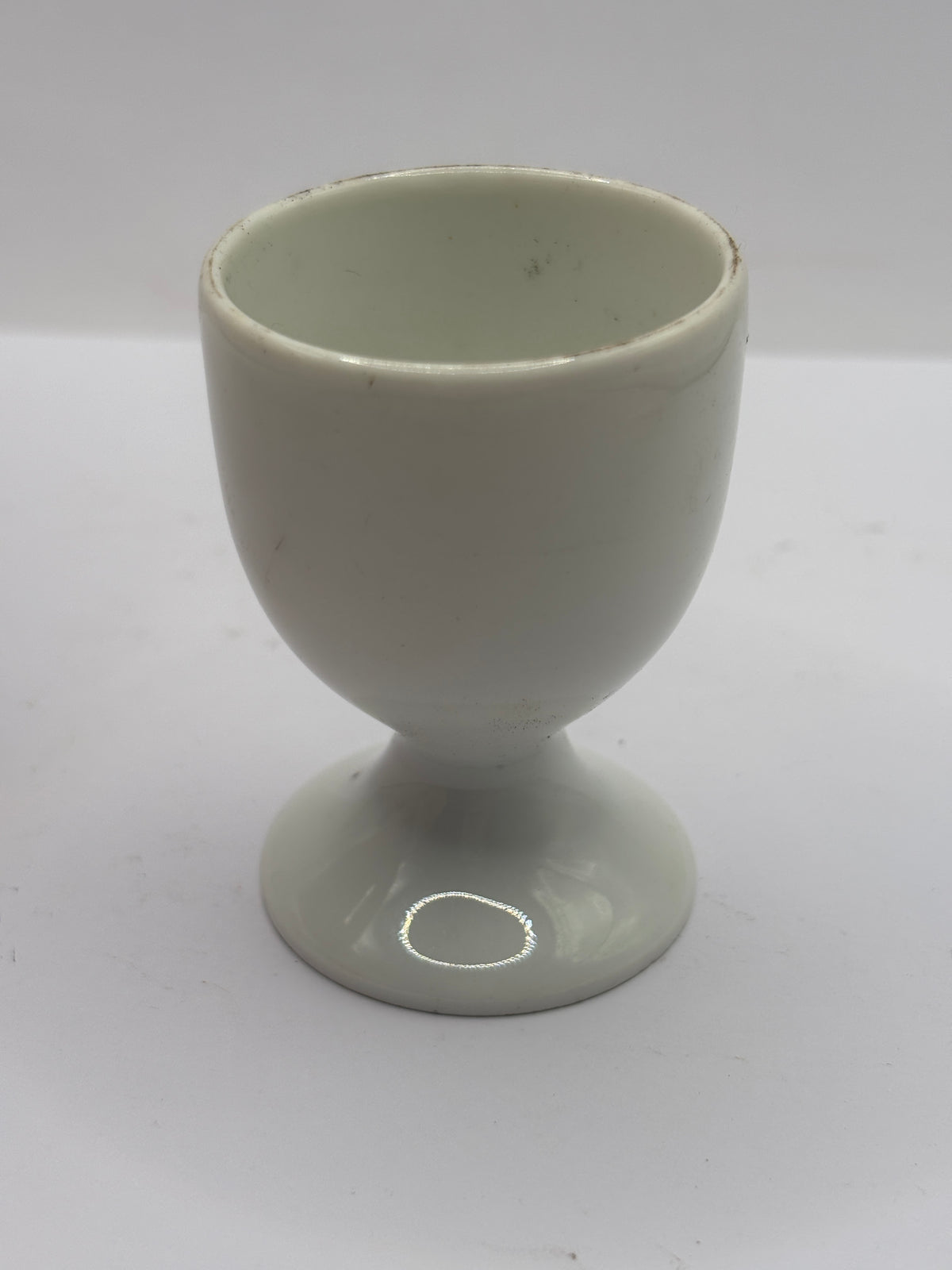 Old ironstone egg cup