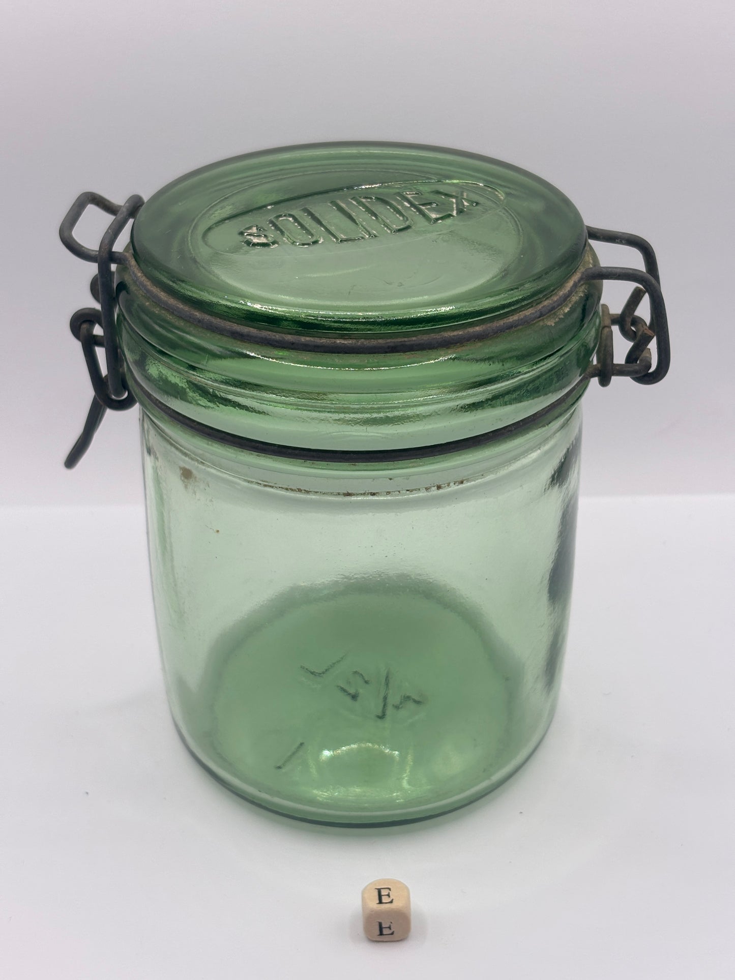 Vintage french canning jar (e) Solidex