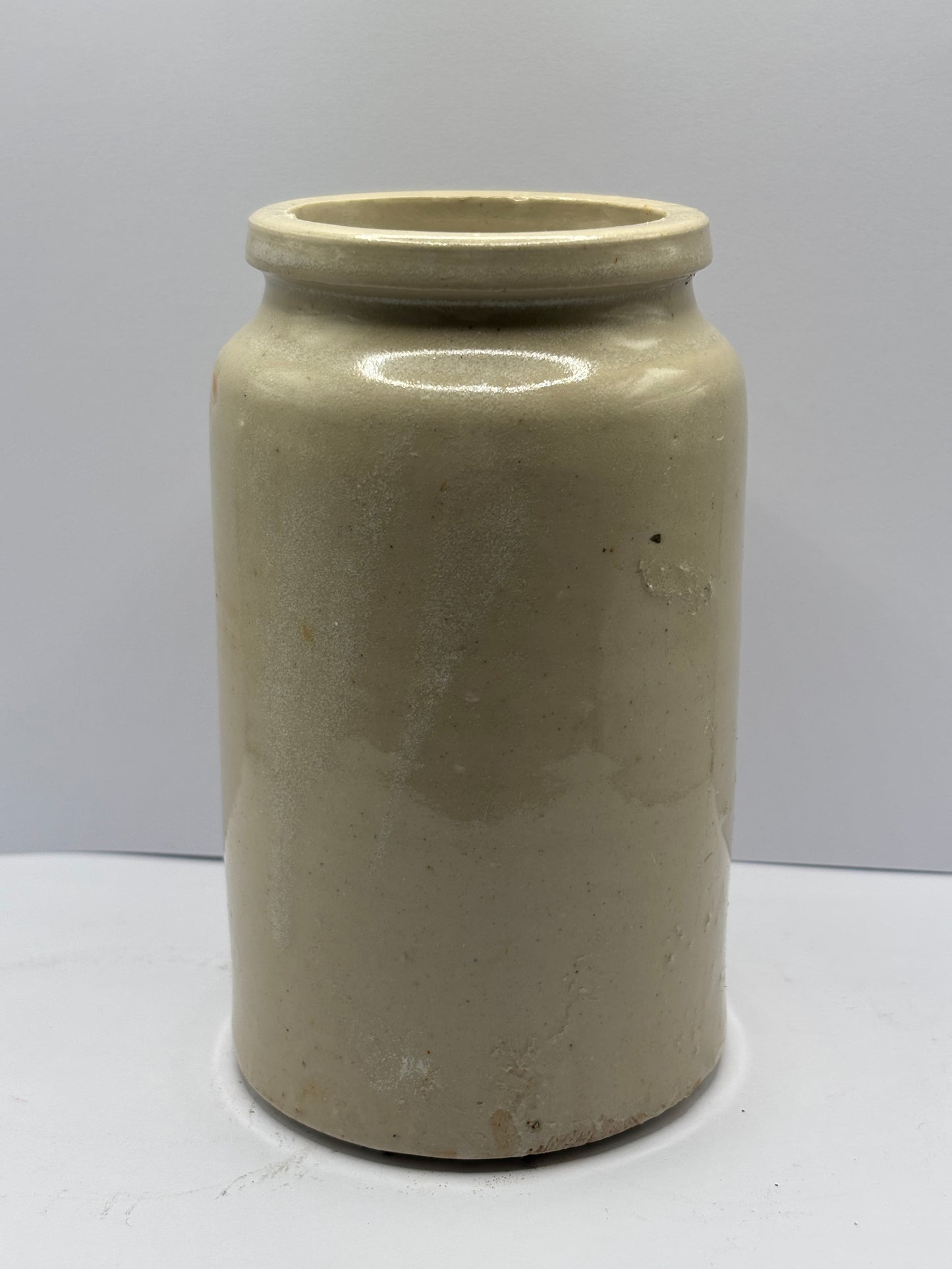 Old stoneware jar