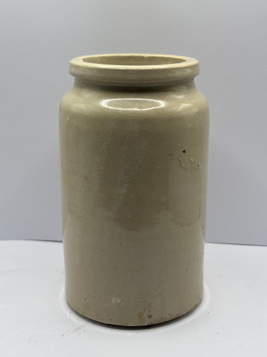 Old stoneware jar
