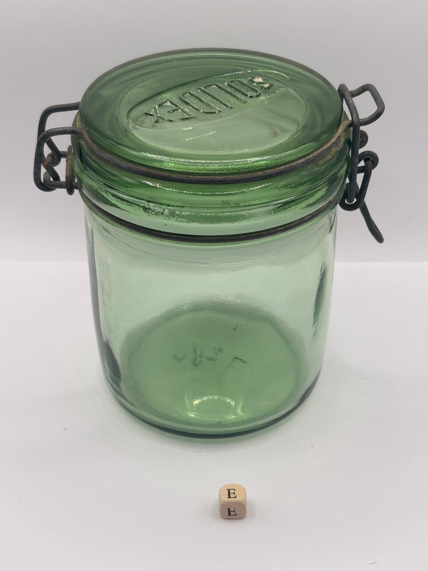 Vintage french canning jar (e) Solidex