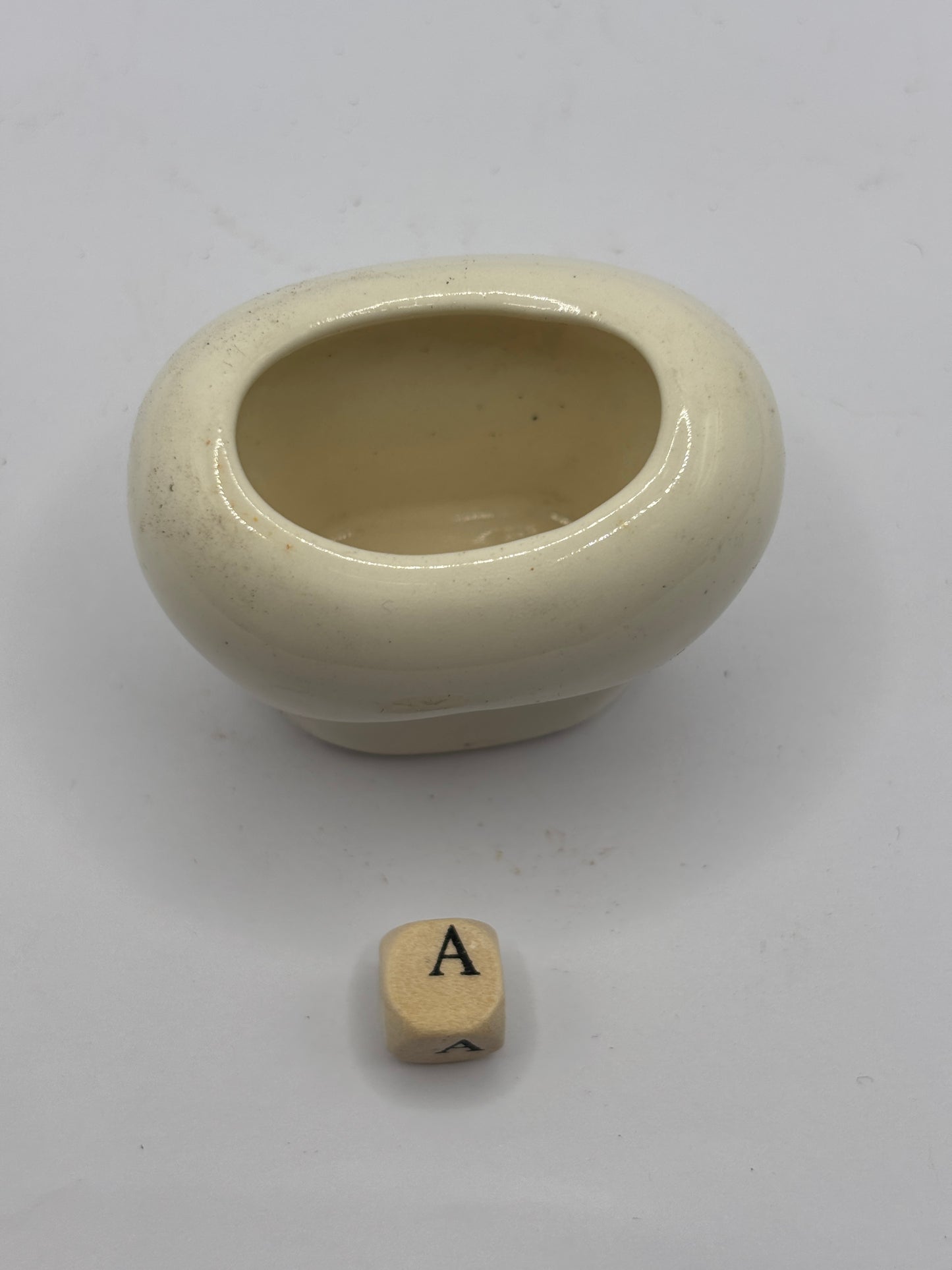 Old porcelain eye bath