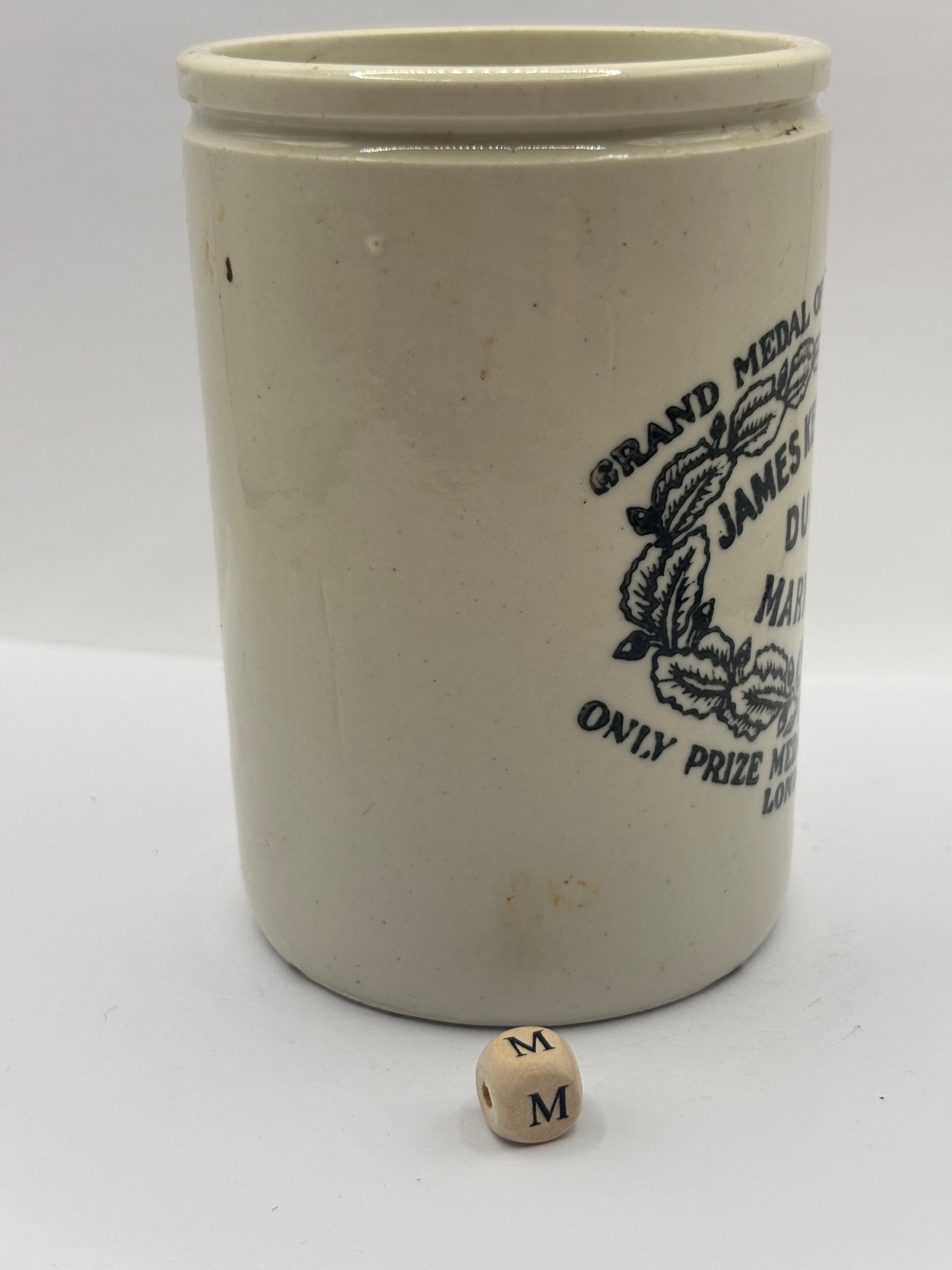 Old 1lb James Keiller Dundee marmalade Jar (m)