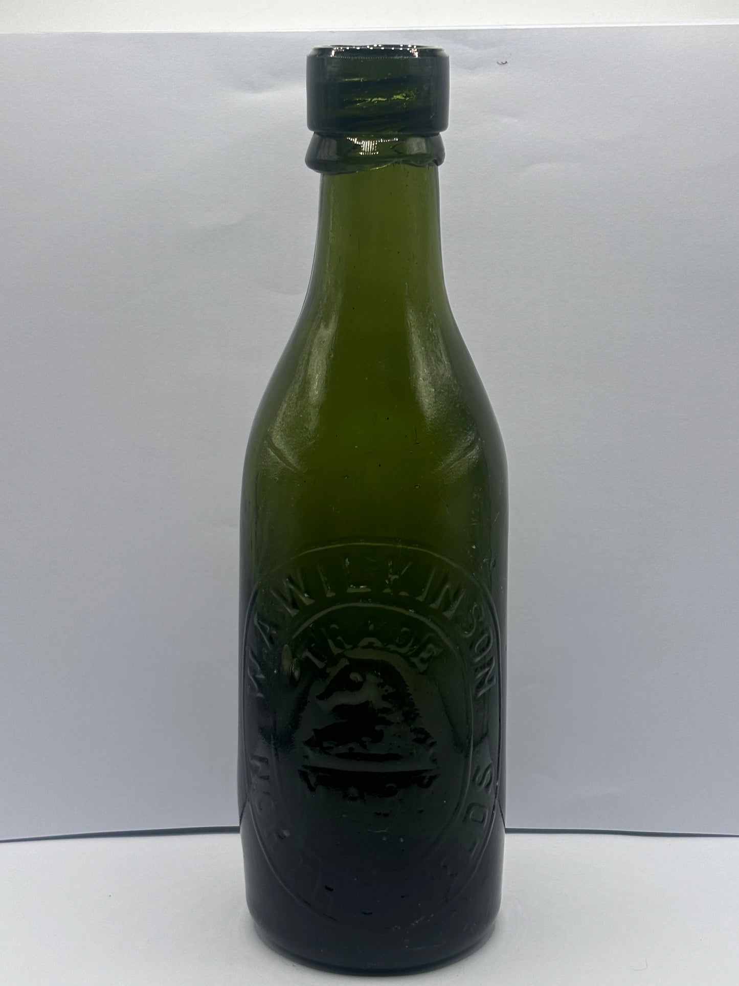 Old North Sheilds pictorial beer bottle, WA WILKINSON