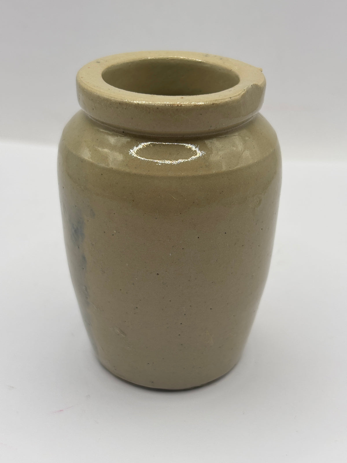 Old advertising cream pot, Boams double thick cream Manchester