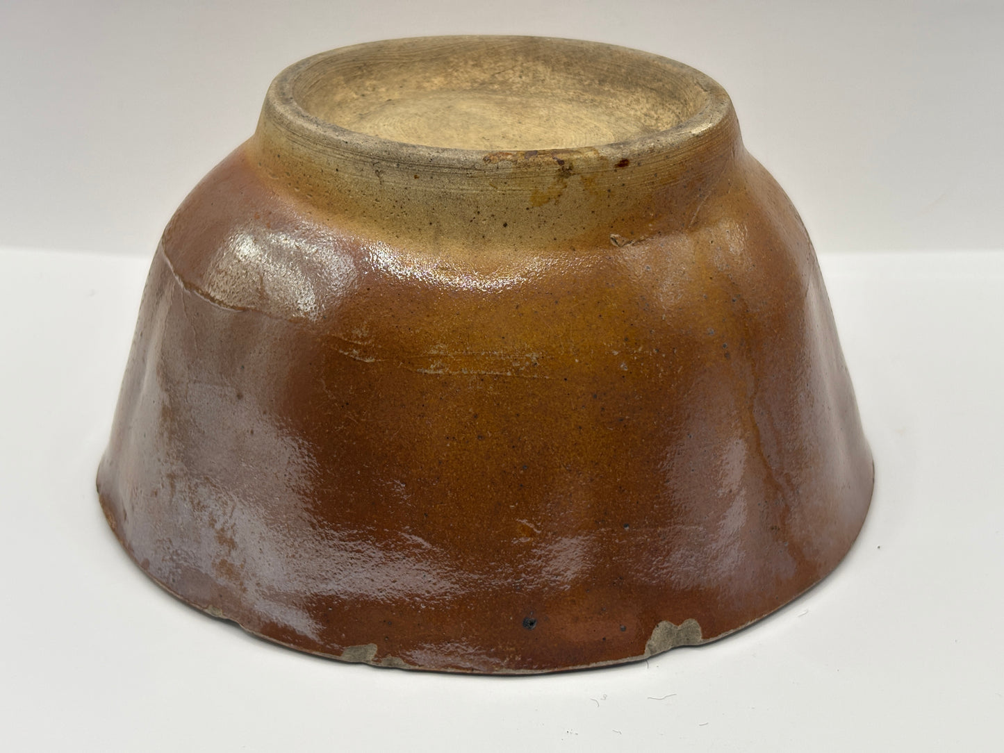 Old stoneware jelly mould. Jello