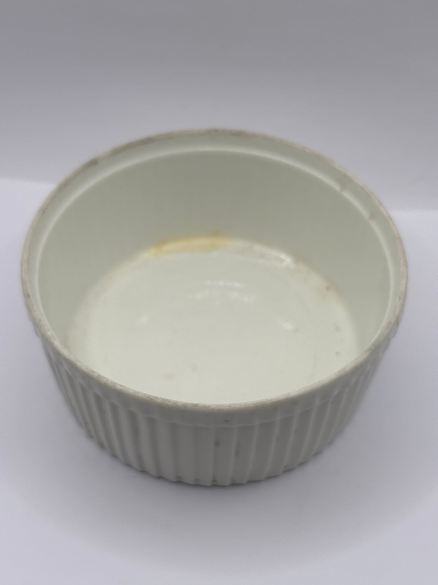 Old large french stoneware dish