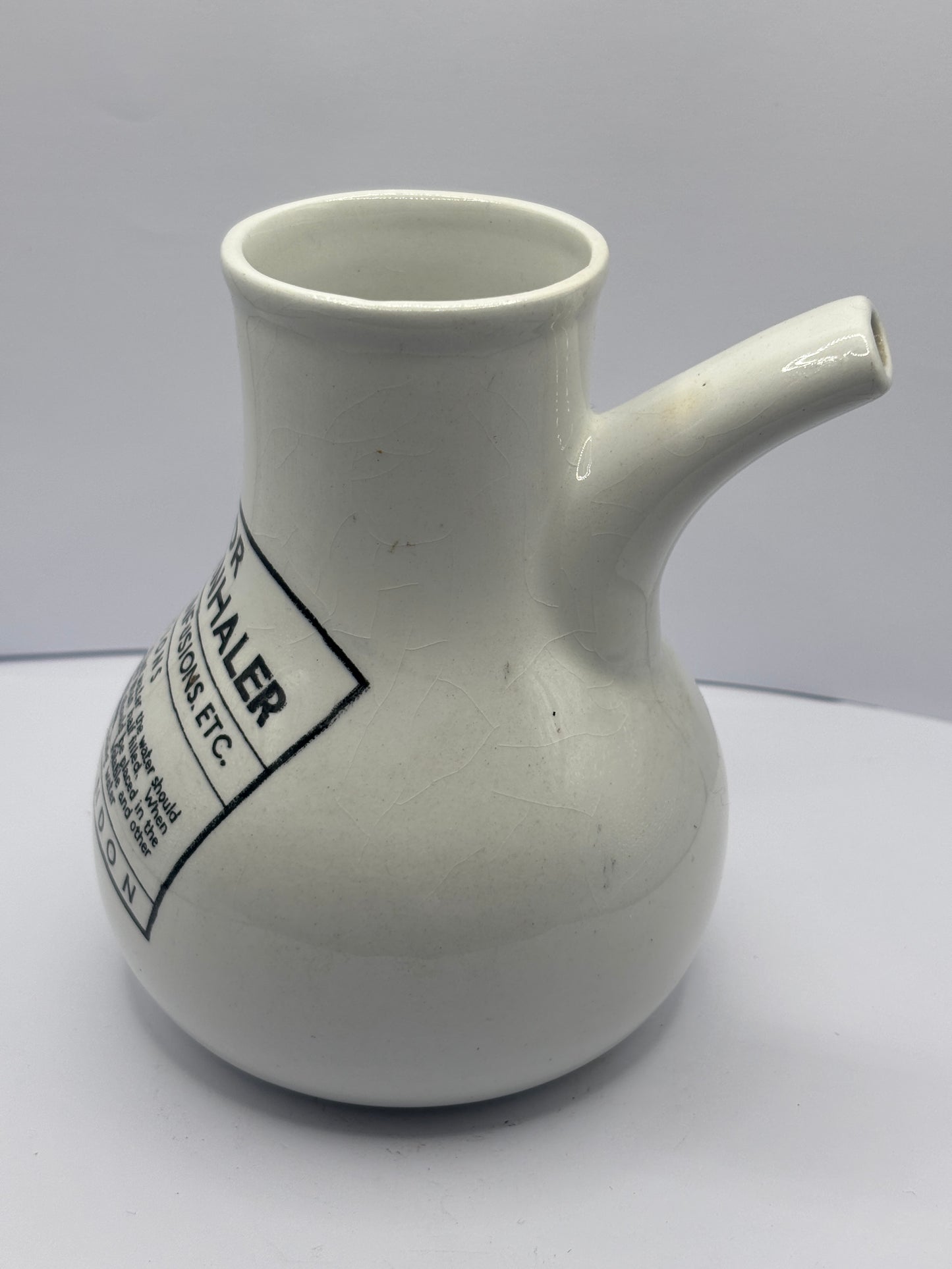 Old advertising inhaler, Mentor improved inhaler