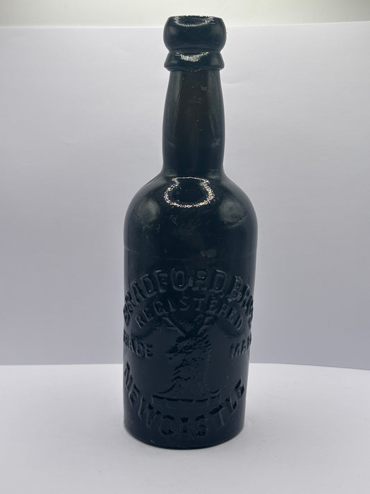 Old Newcastle beer bottle, Bradford Bros
