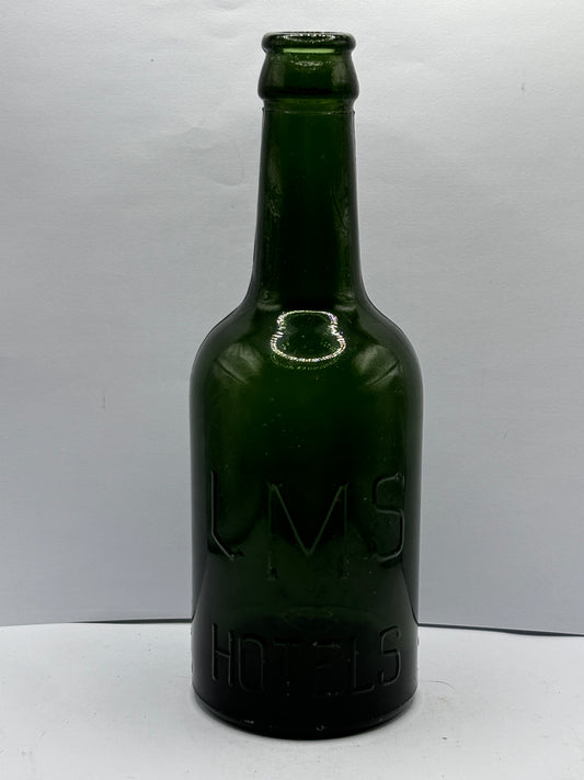 Old beer bottle, LMS Hotels, Railway bottle