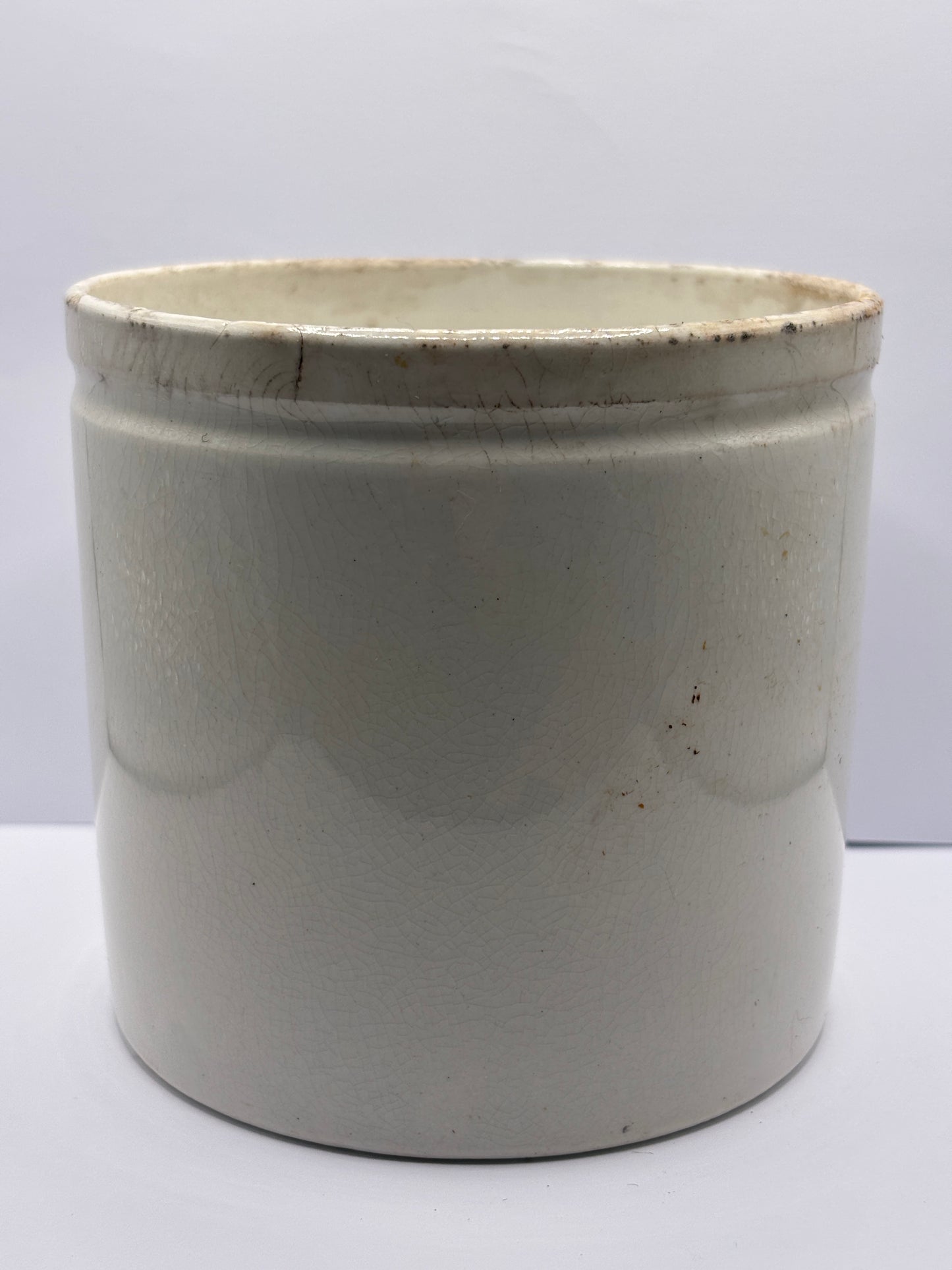 Old 2lb ironstone jar
