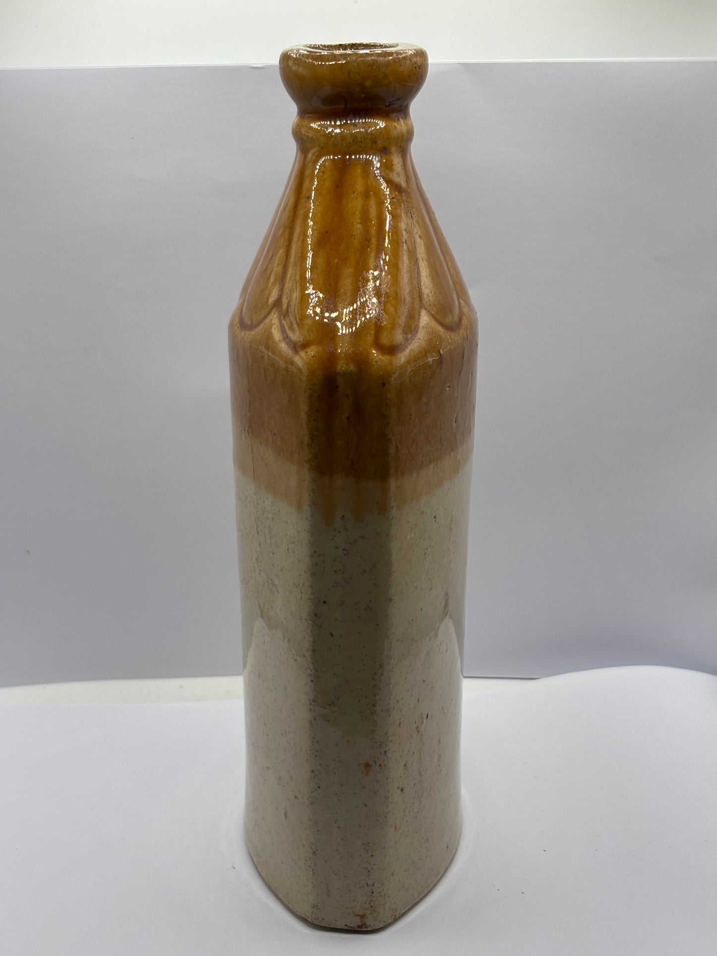 Old stoneware flask/bottle
