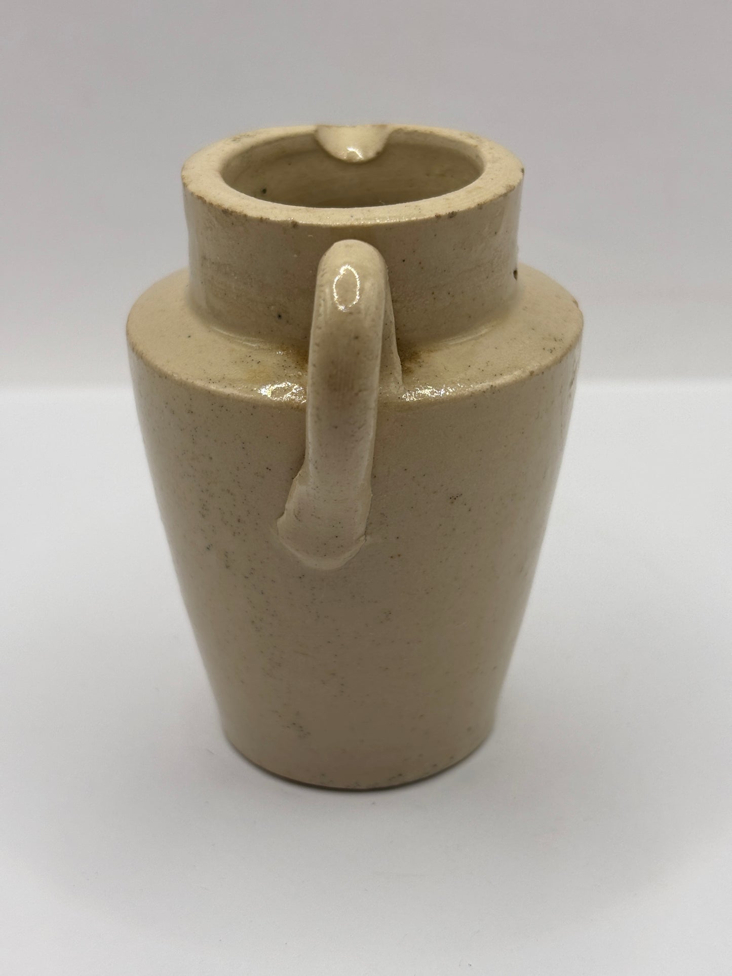 Old advertising cream pot, Provincial dairies Leeds