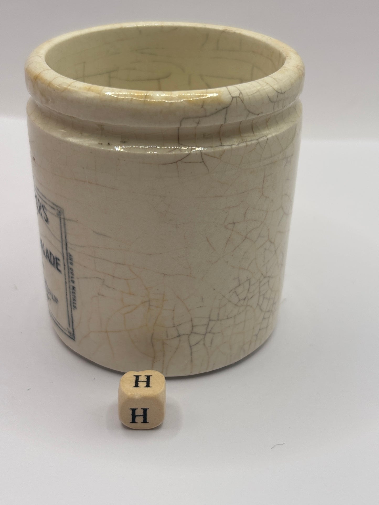 Old small sample size frank coopers marmalade jar (H) 6.7cms