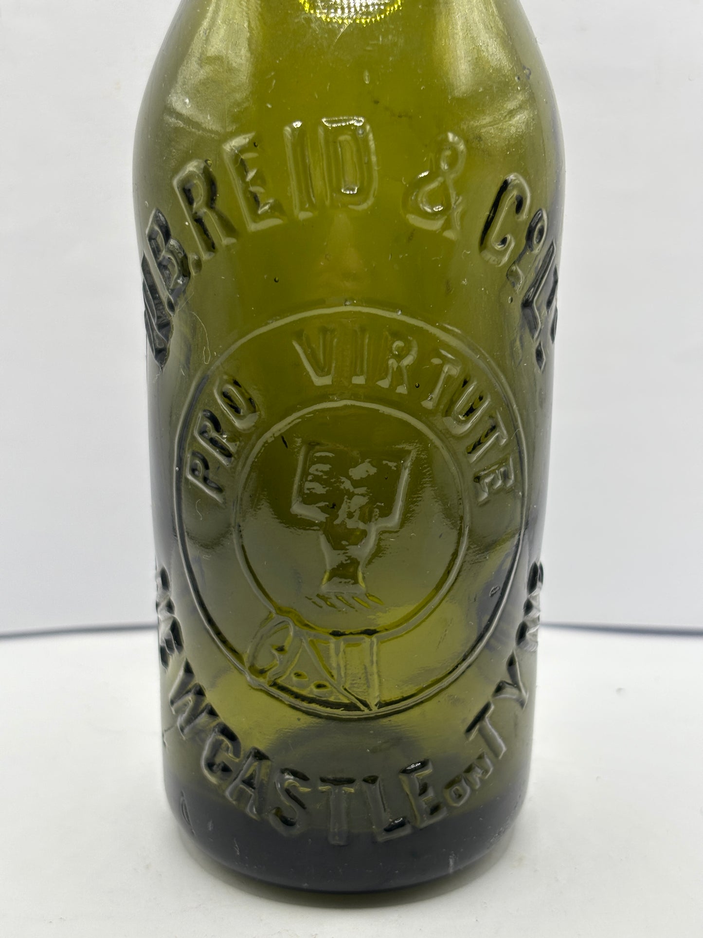 Old Newcastle on Tyne beer bottle, W.B Reid