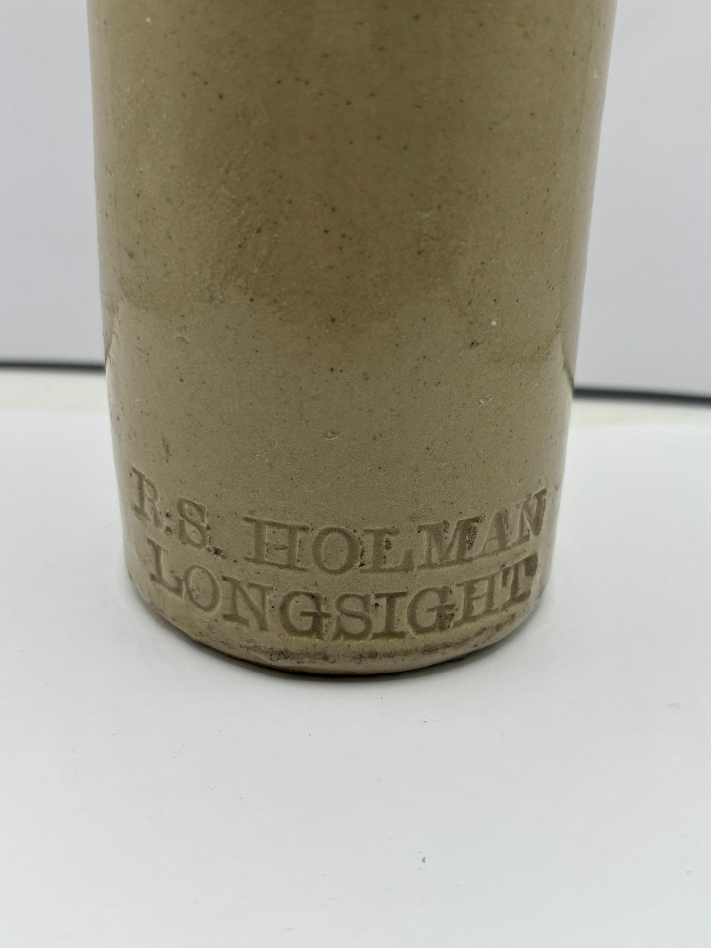 Longsight impressed ginger beer bottle