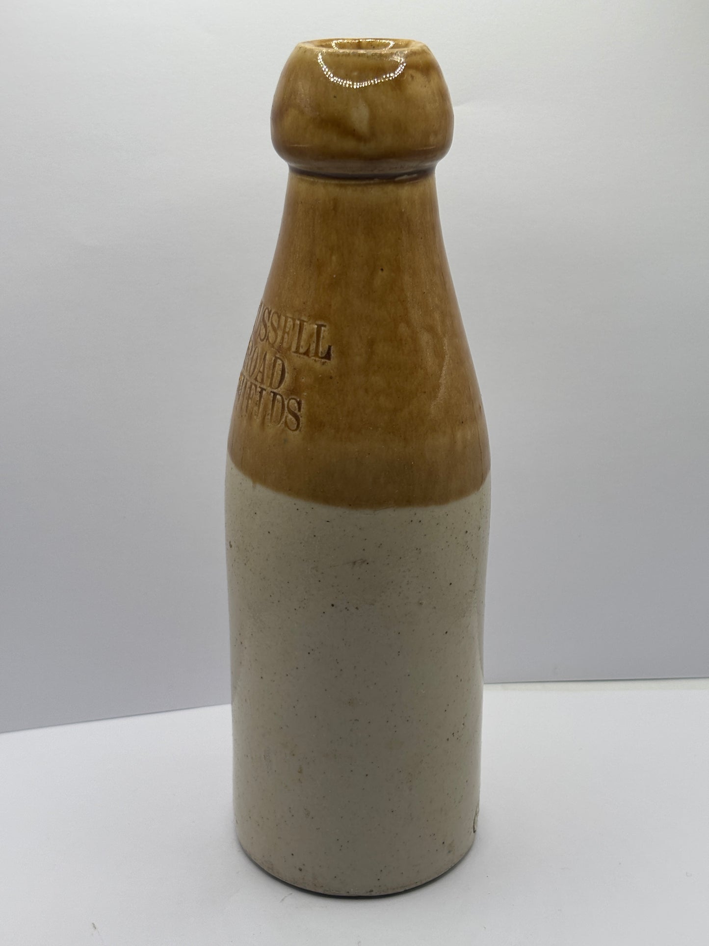 Old North sheilds stout bottle, Robert Russell