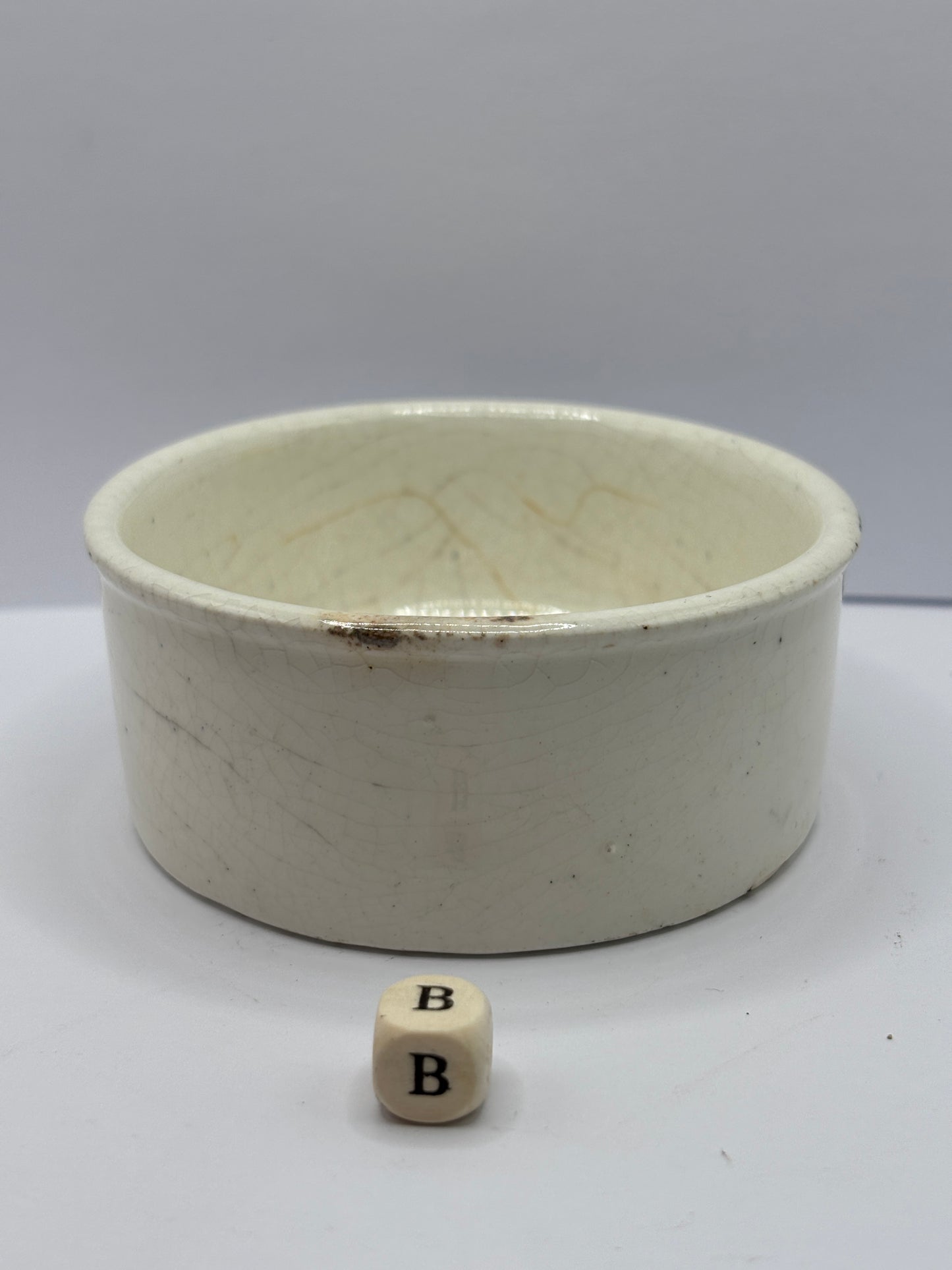 Old Teabutts advertising potted meat dish (B)