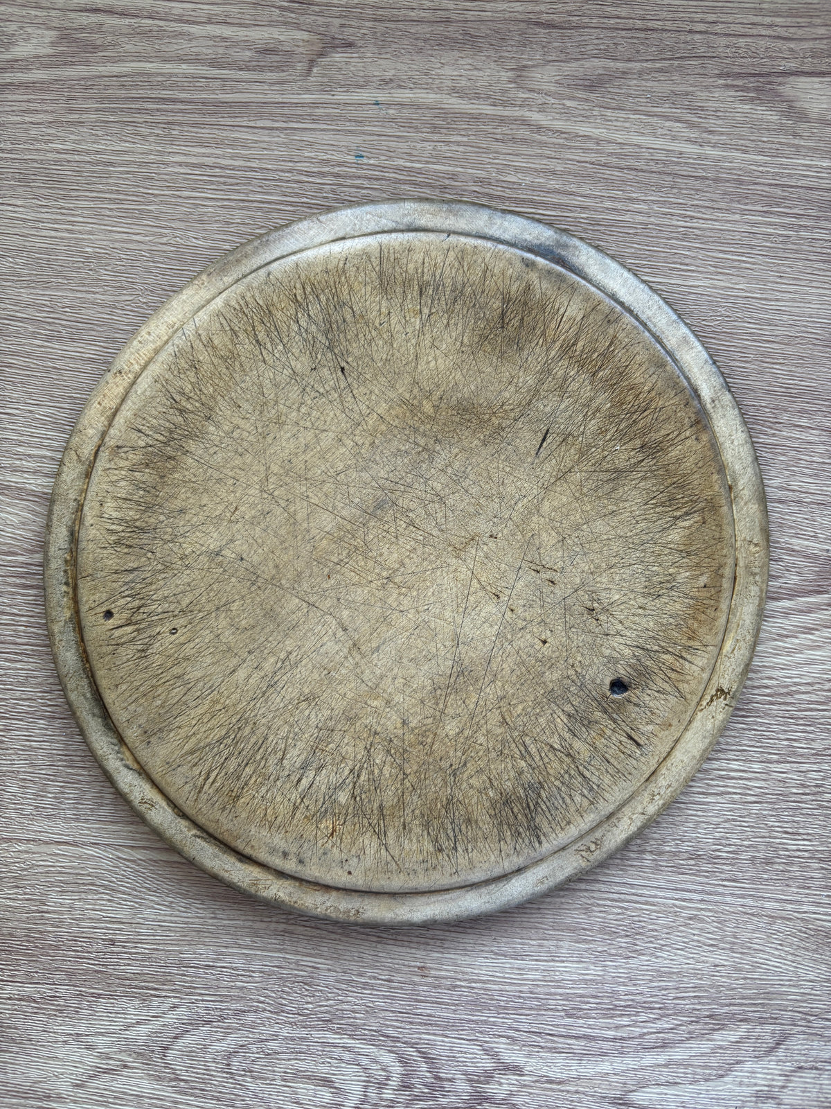 Old wooden bread board