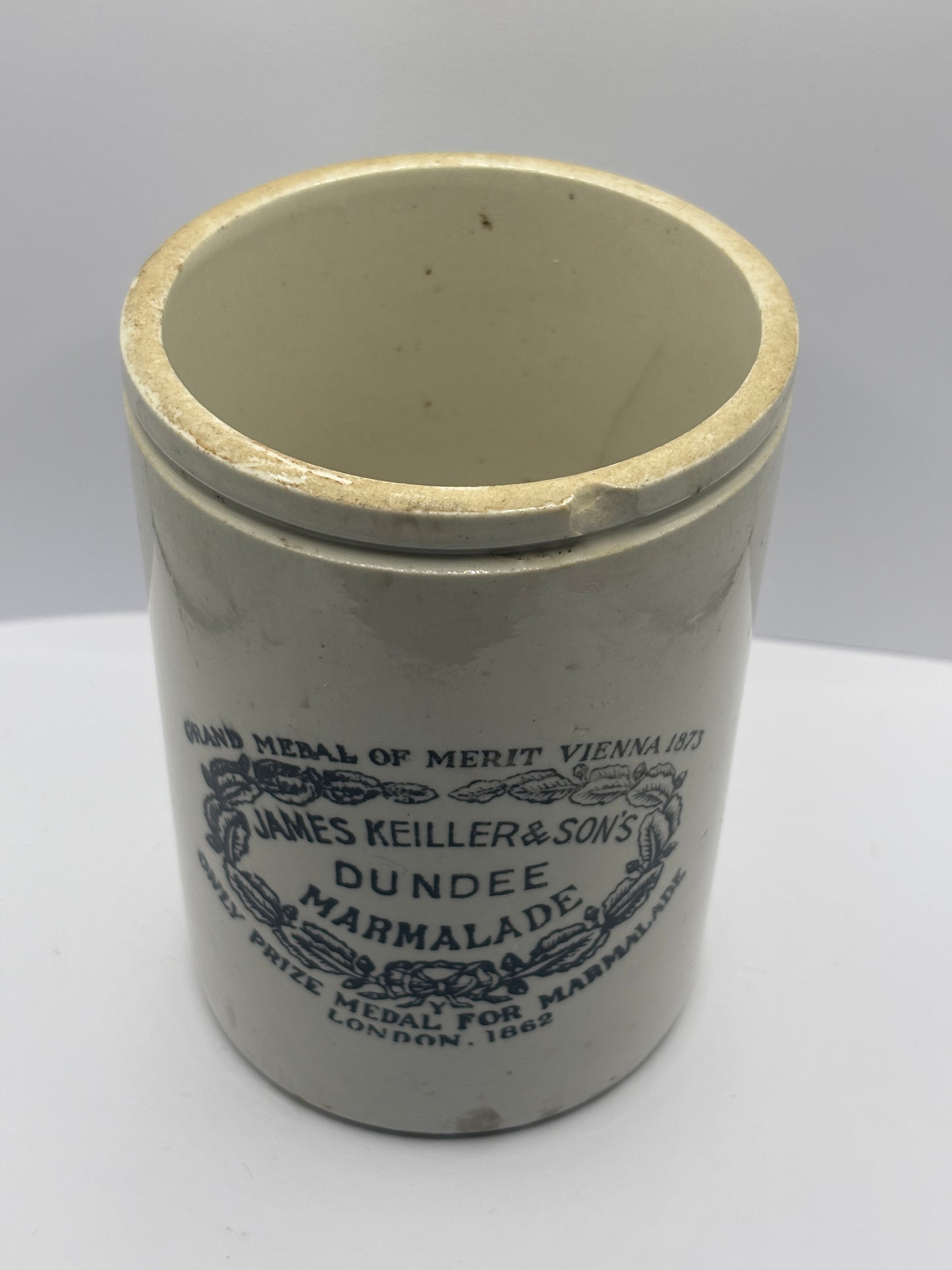 Old 2lb James Keiller Dundee marmalade jar