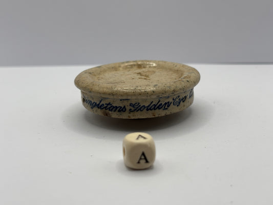 Old advertising eye ointment, Singletons