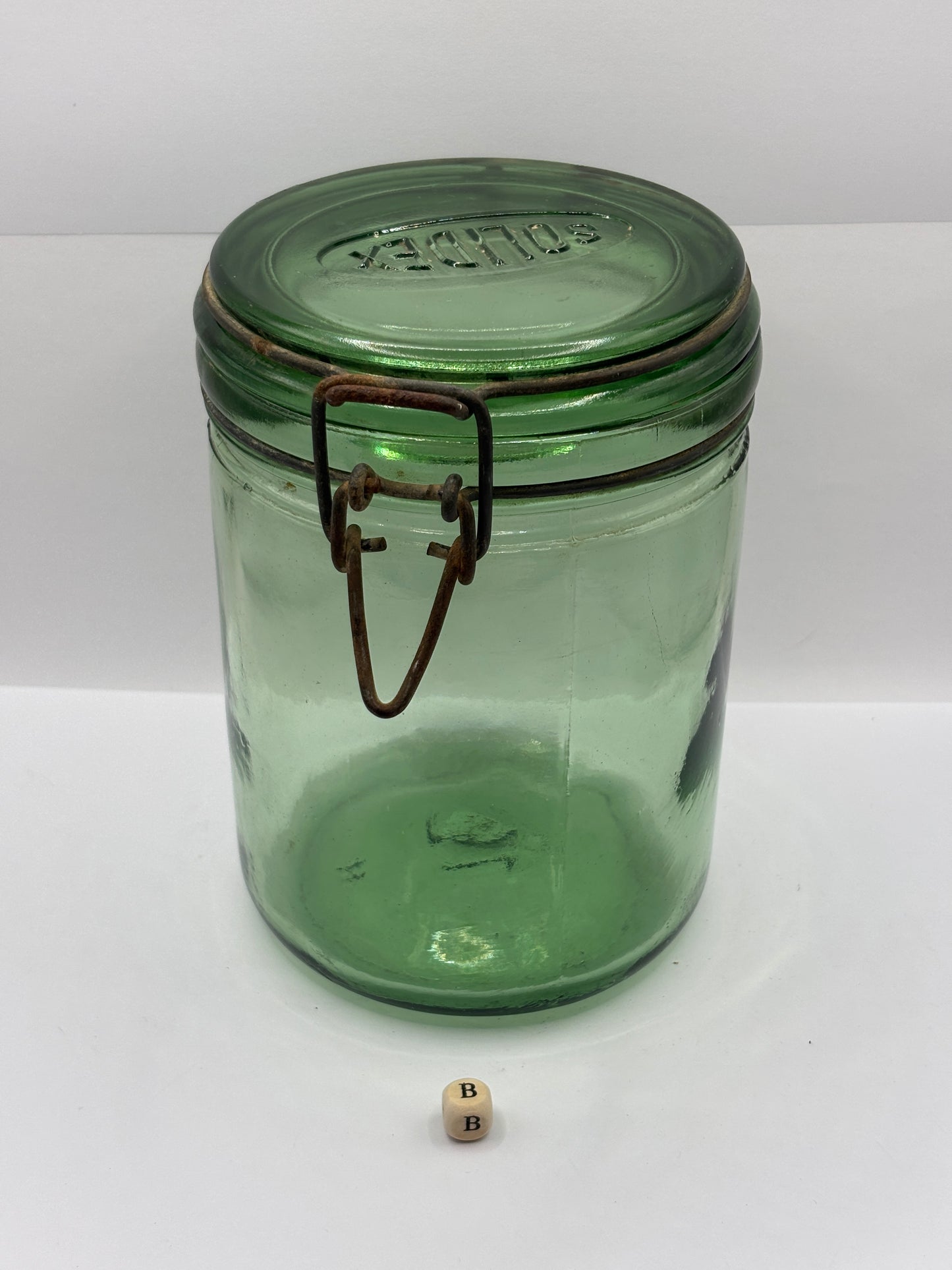 Vintage french canning jar, Solidex (B)