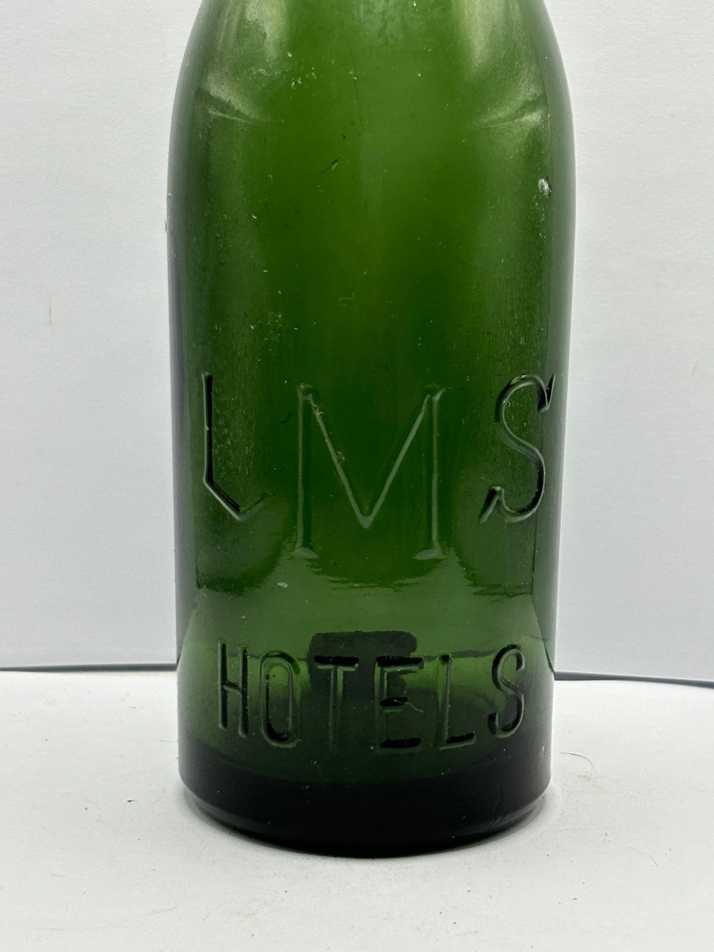 Old beer bottle, LMS Hotels, Railway bottle