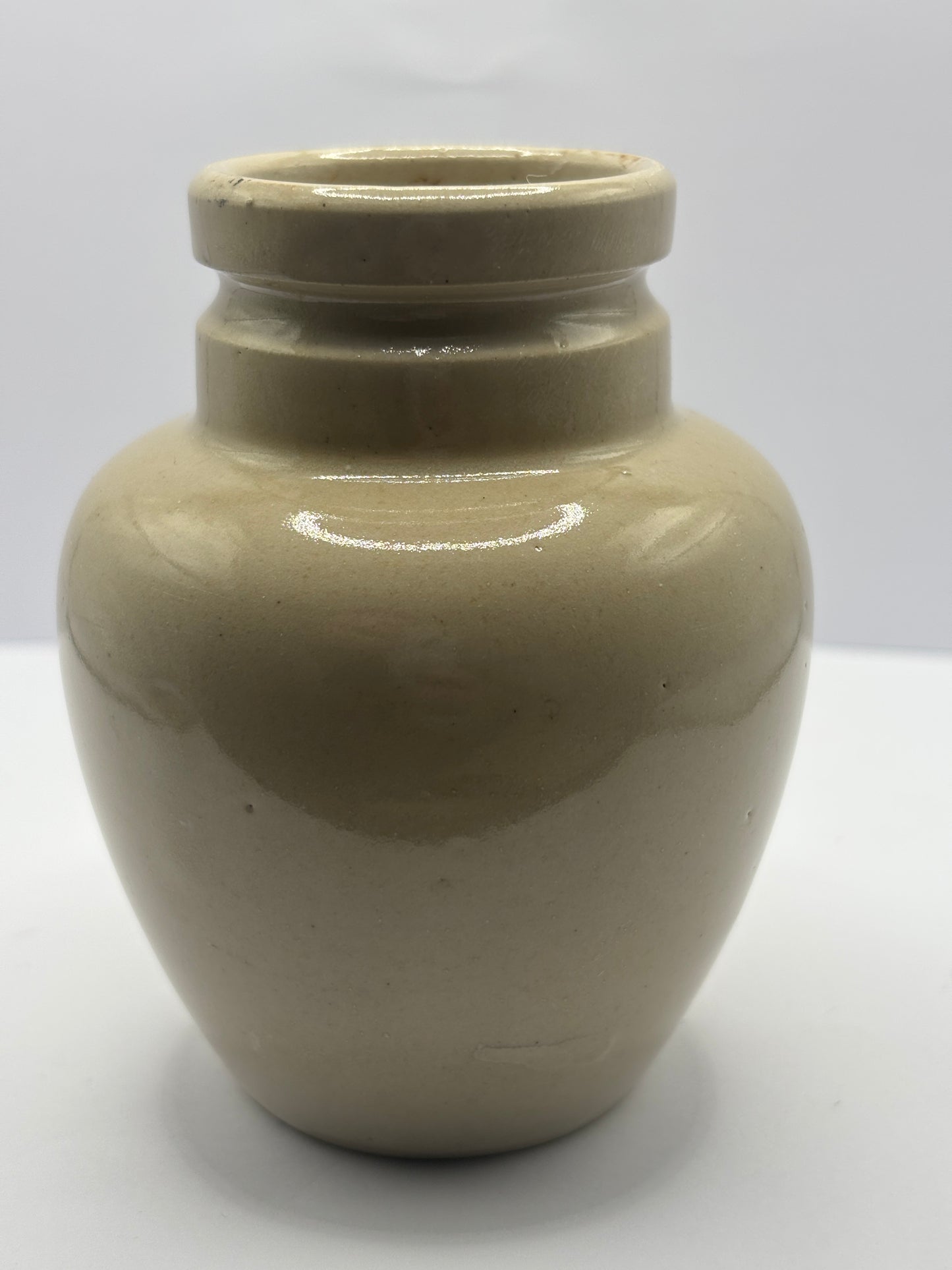 Old stoneware Halfords Indian curry paste jar