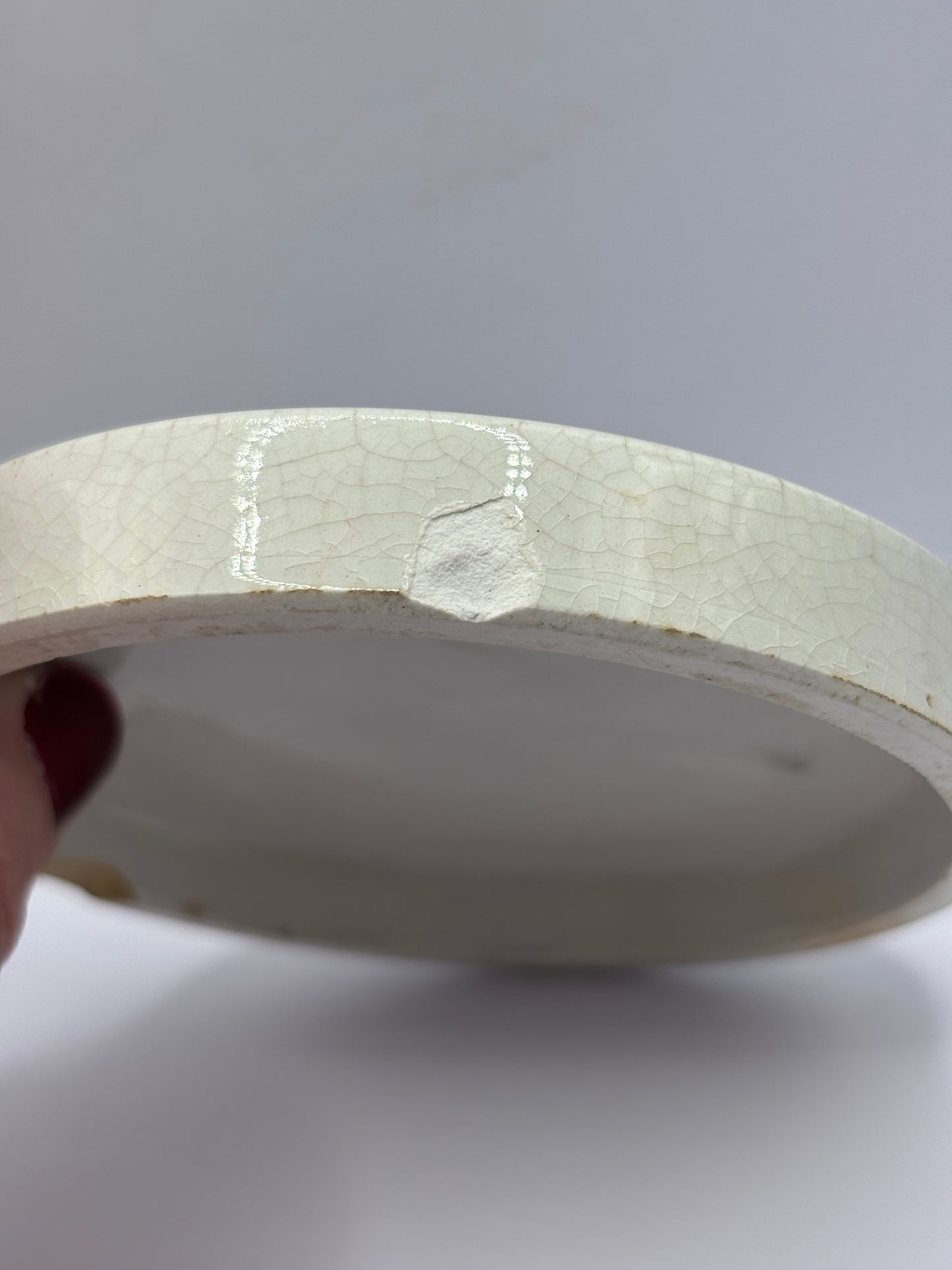 old advertising lid, Burgess’s anchovy paste