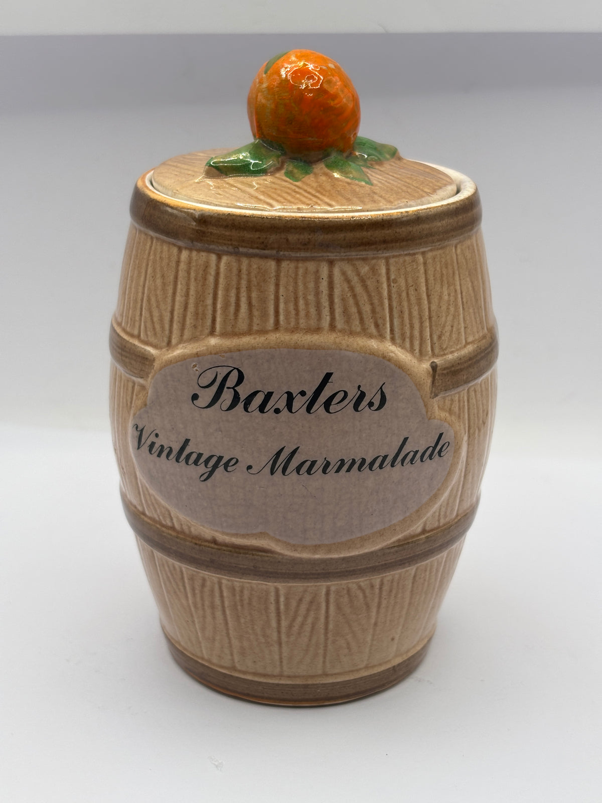 Vintage Baxters marmalade jar