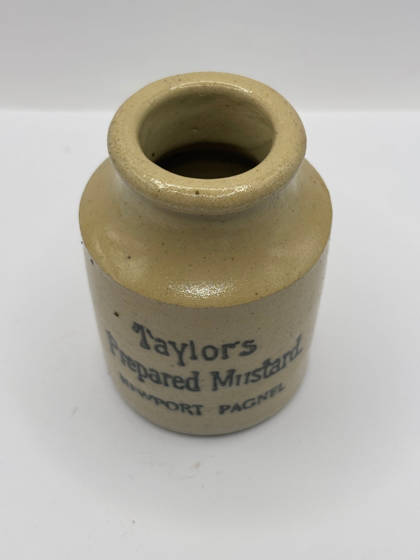 Old advertising jar, Taylors prepared mustard