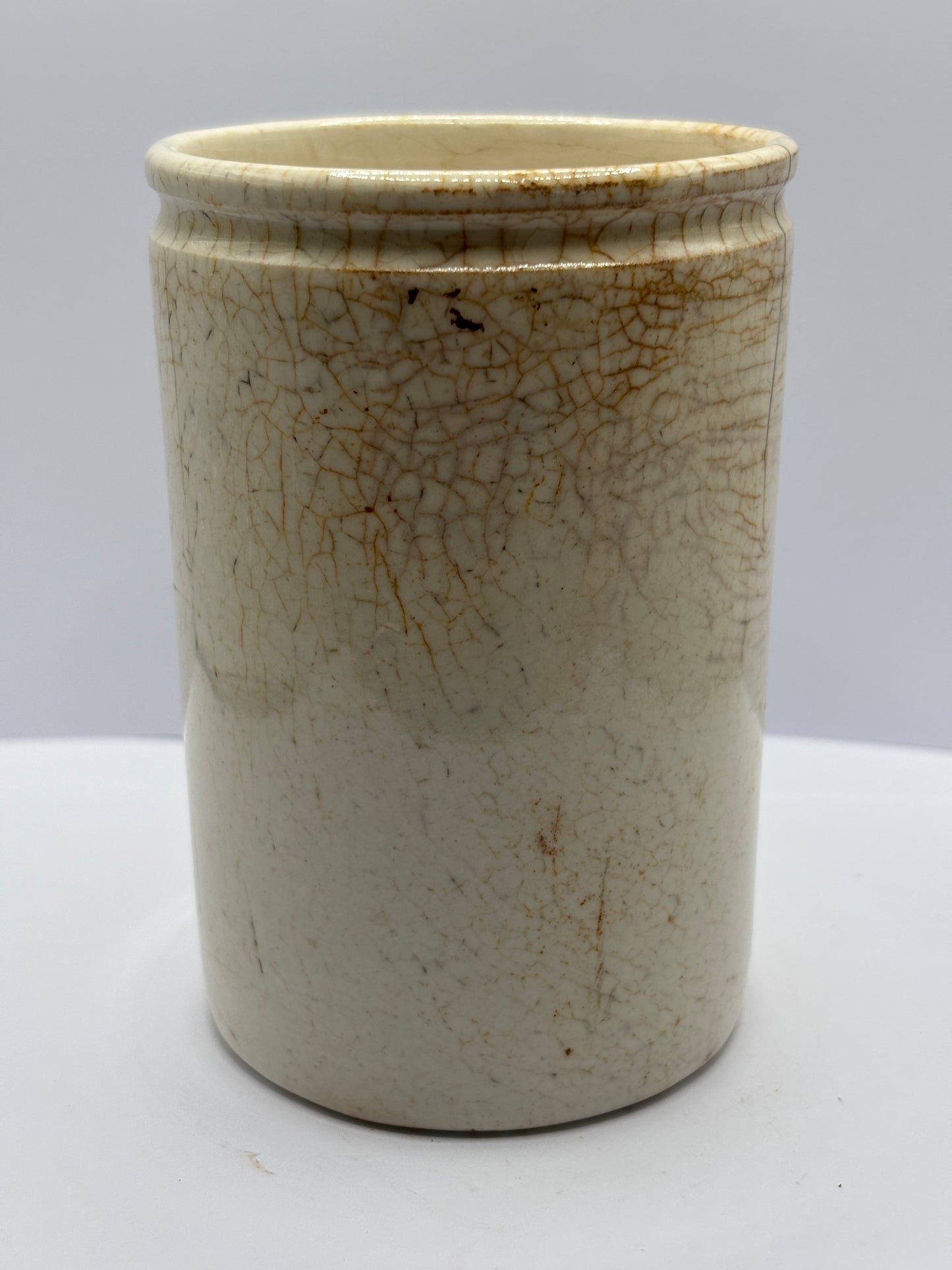 Old 1lb James Keiller Dundee marmalade jar. Hairline