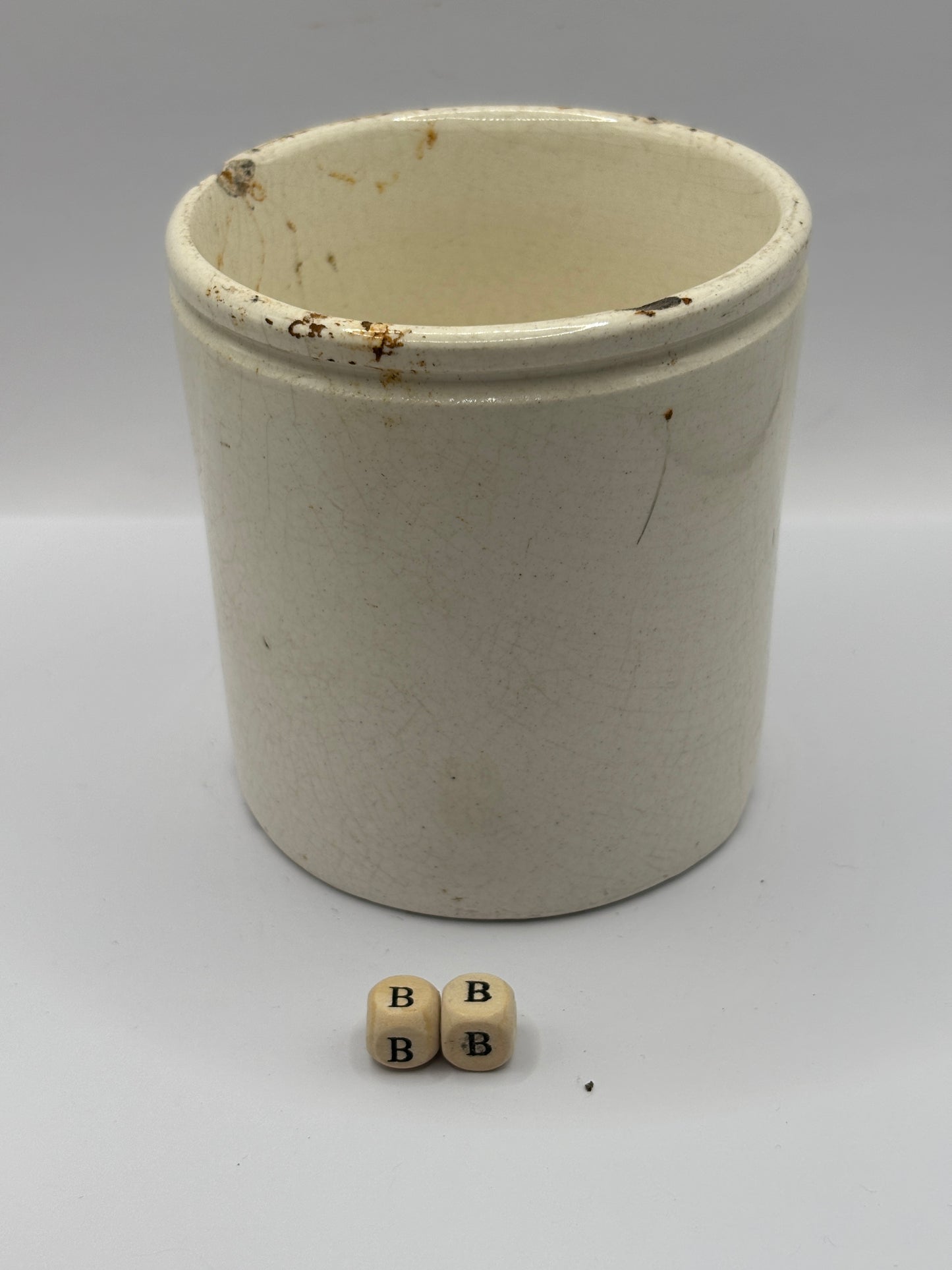 Old 1lb James Keiller Dundee marmalade Jar (BB) damaged
