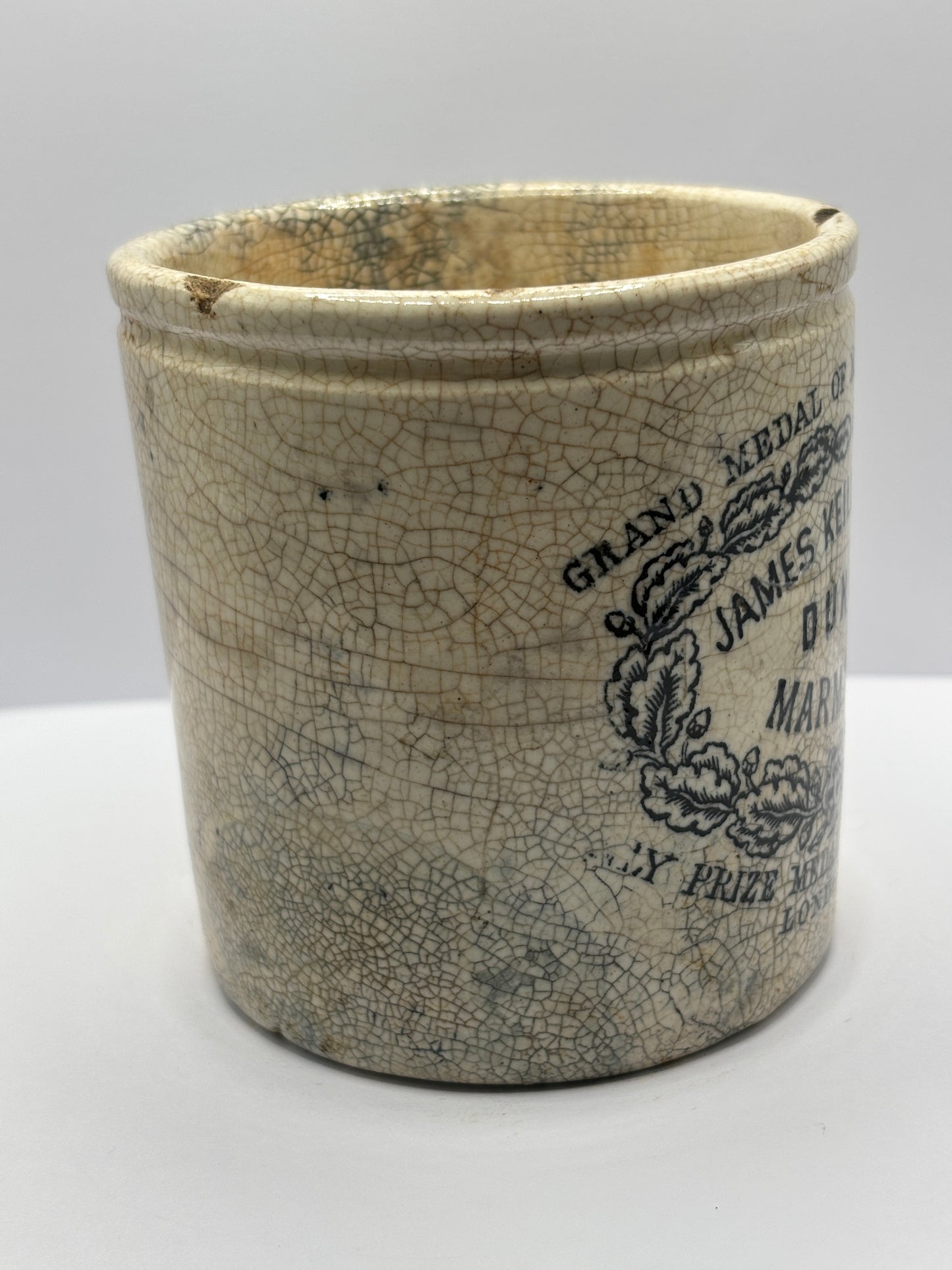 Old 1lb James Keiller Dundee marmalade jar