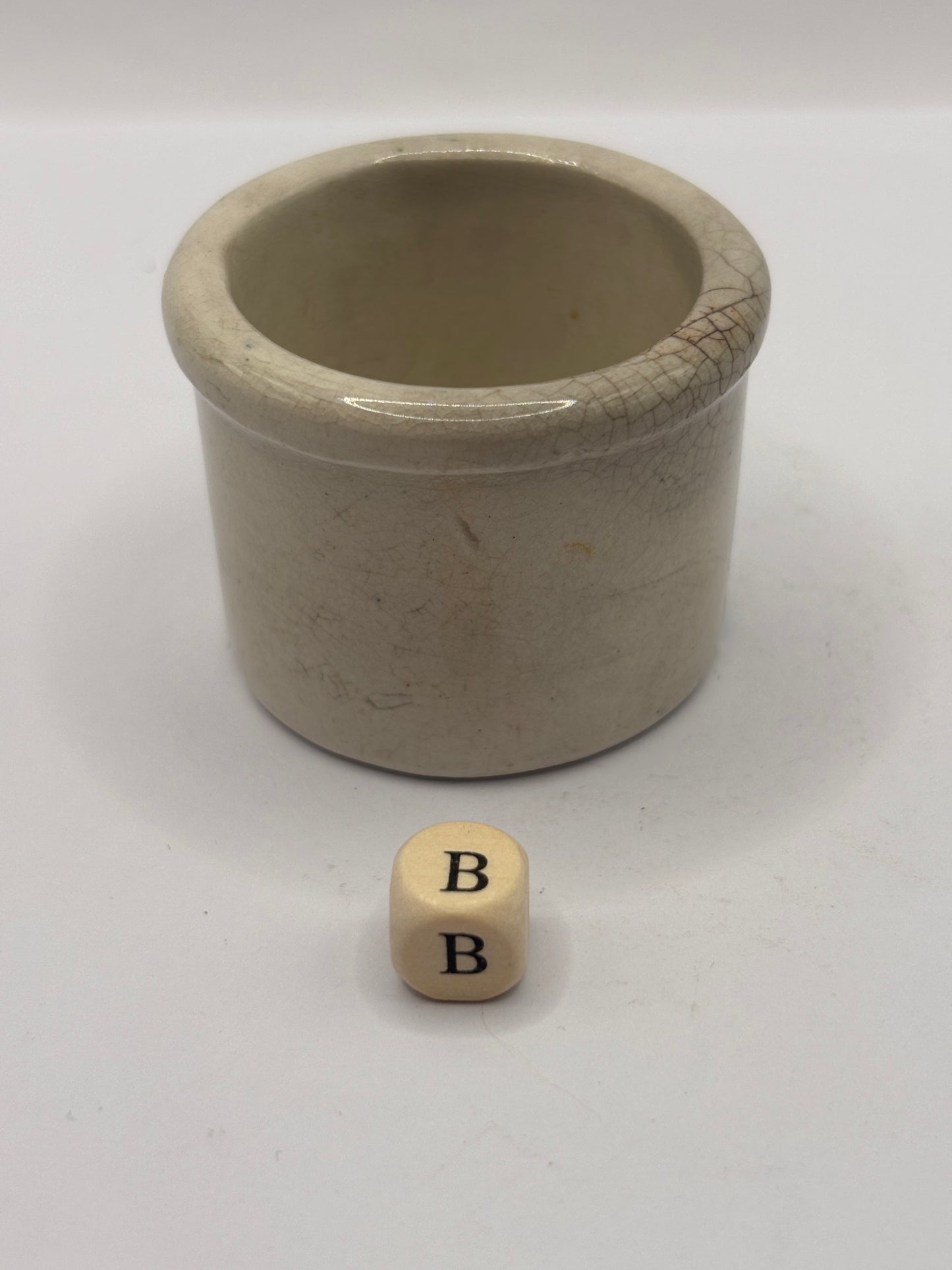 Old advertising ointment pot, clarkes miraculous salve ointment (B)