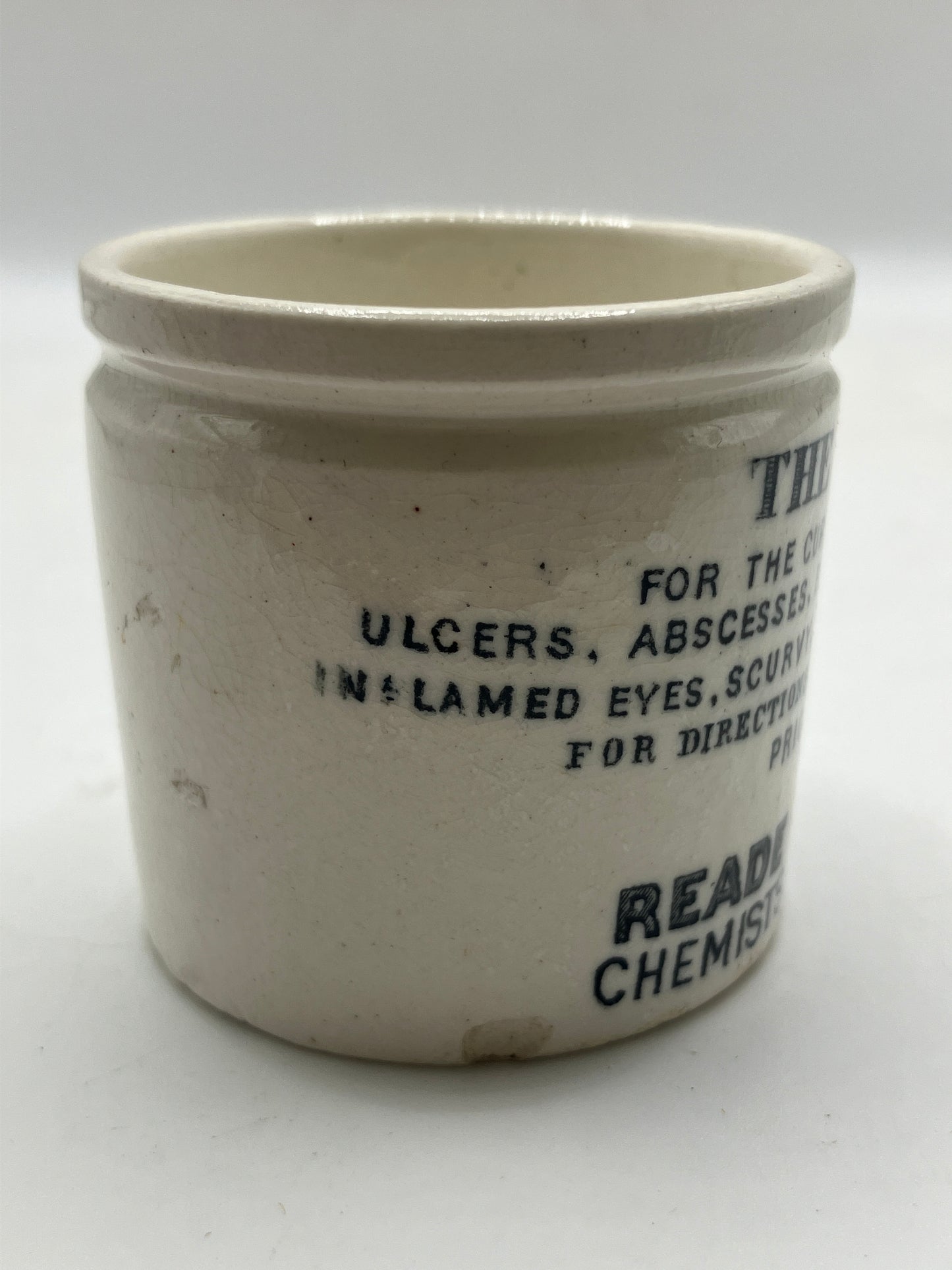 Egyptian salve ointment pot