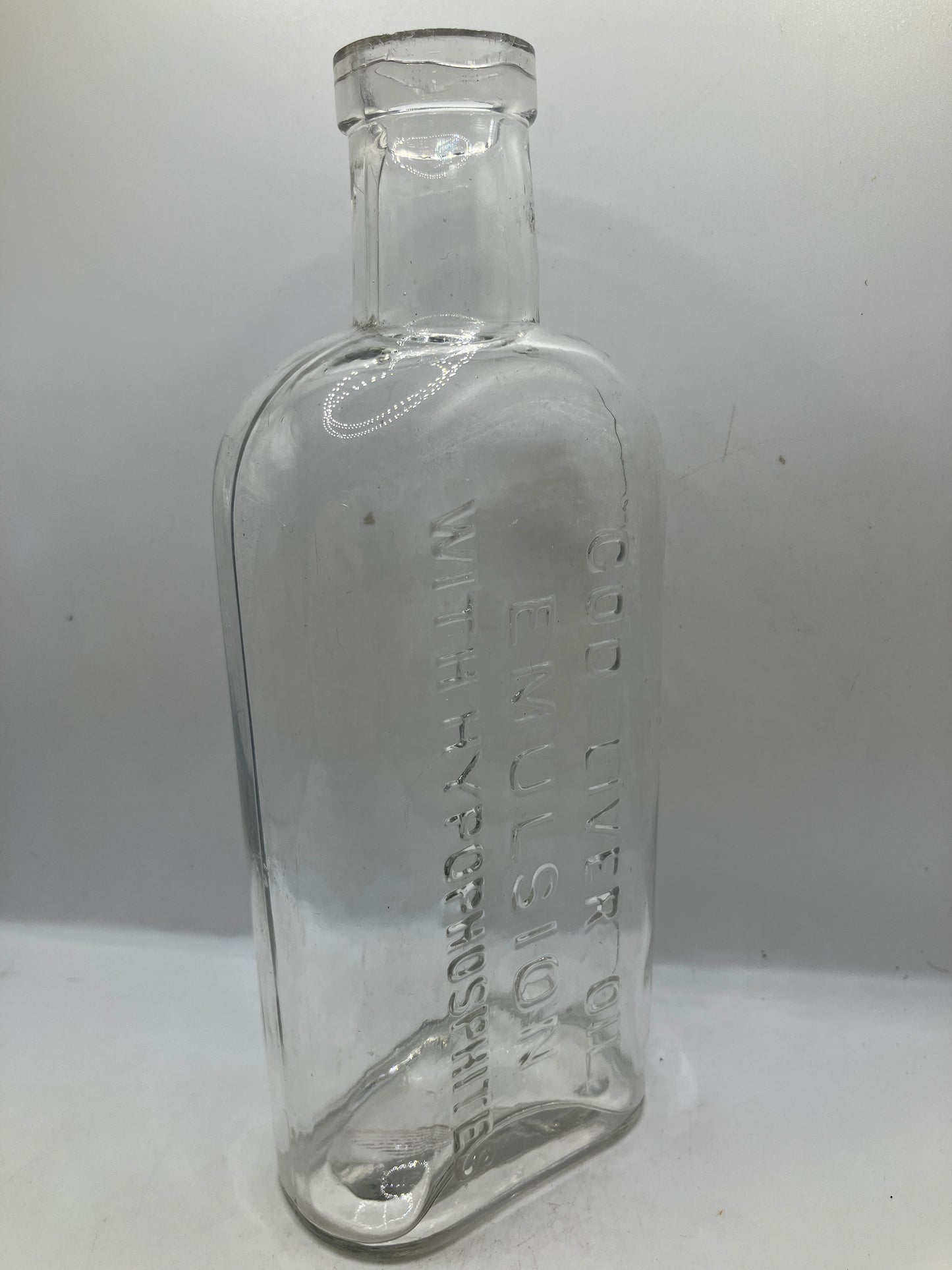 Large cod liver oil bottle